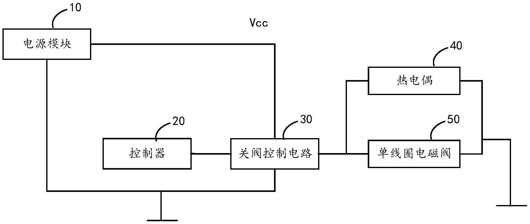 一種電磁閥控制電路及灶具