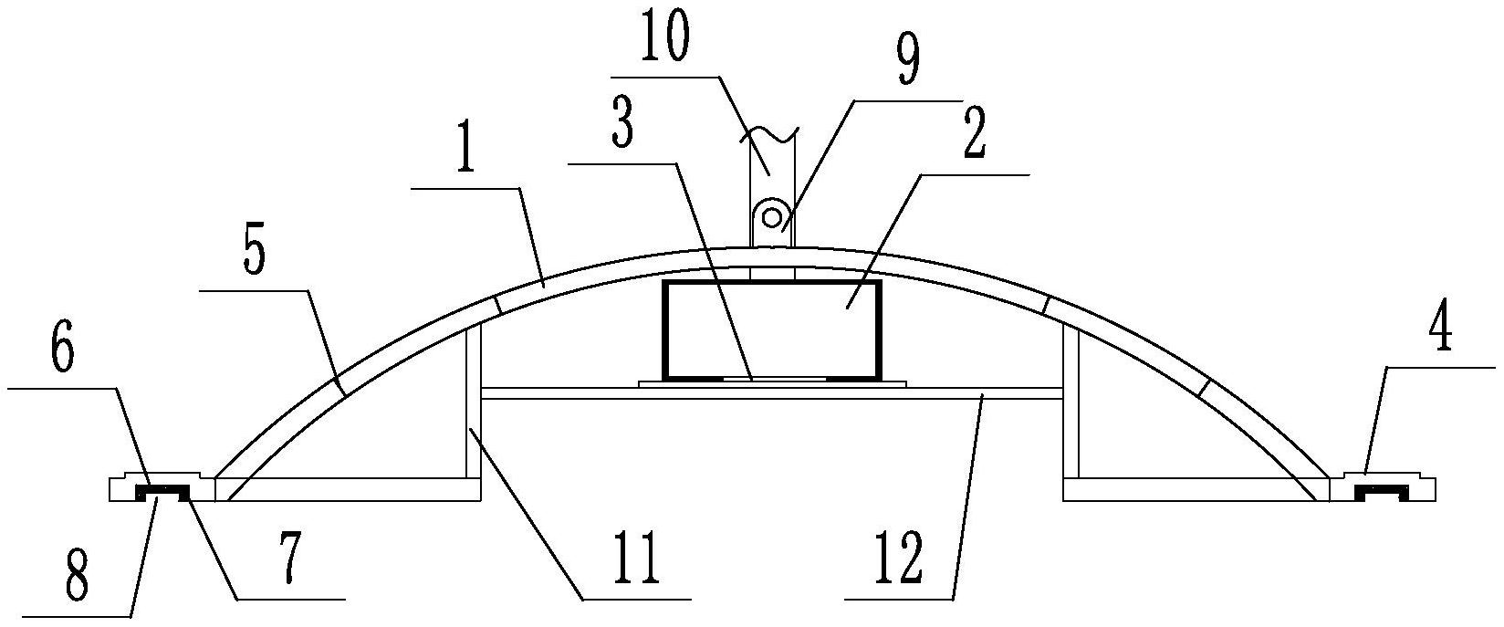 一种石墨化炉烟气集气罩