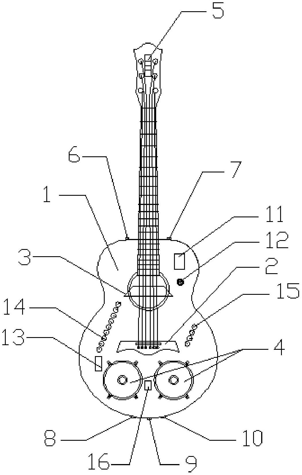 多功能唱歌吉他