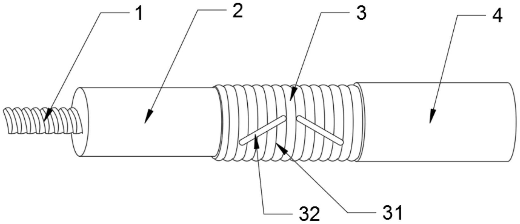一种5g中频辐射型漏泄同轴电缆
