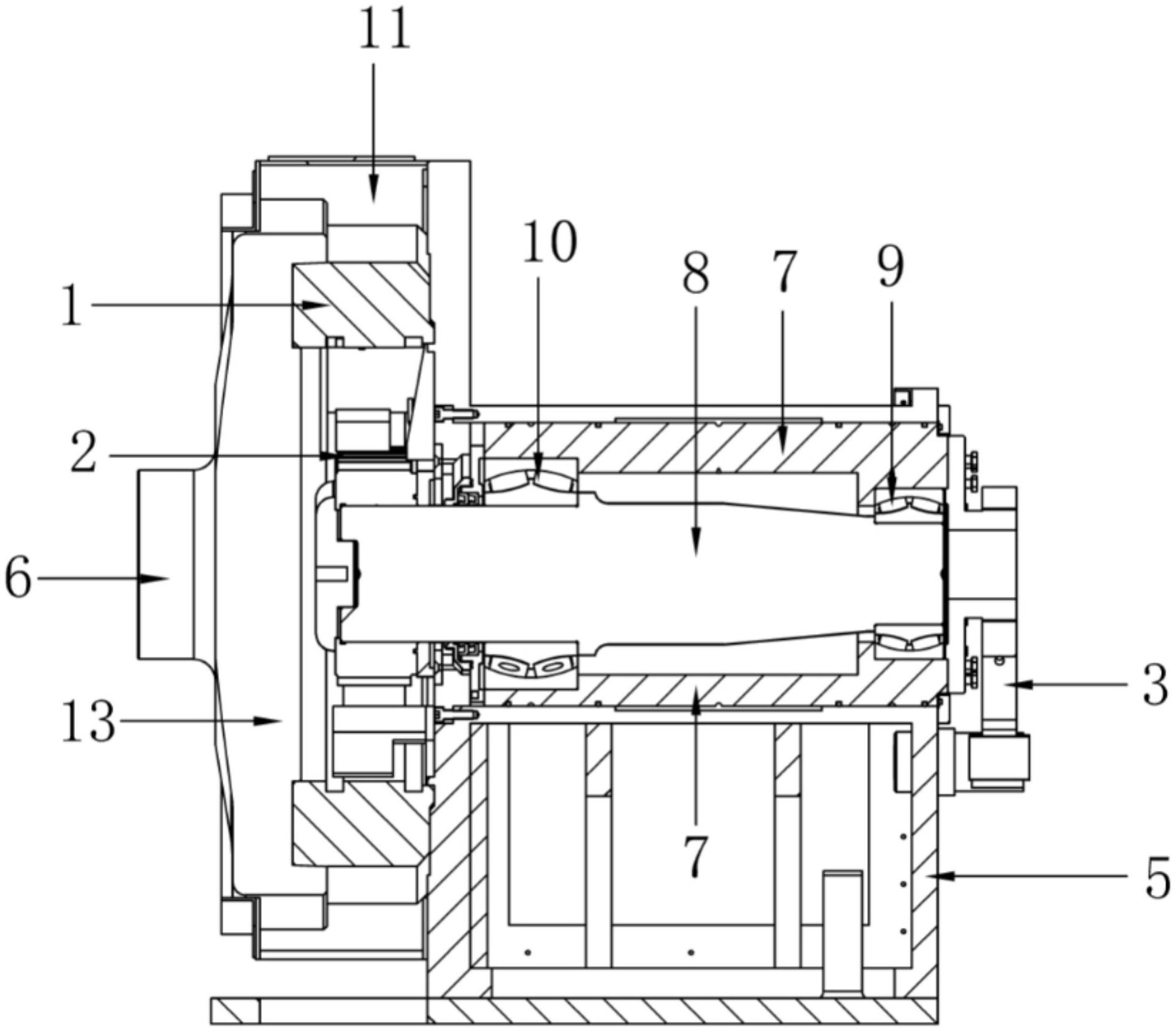 cn213078398u_一种生物质颗粒机压辊调节机构