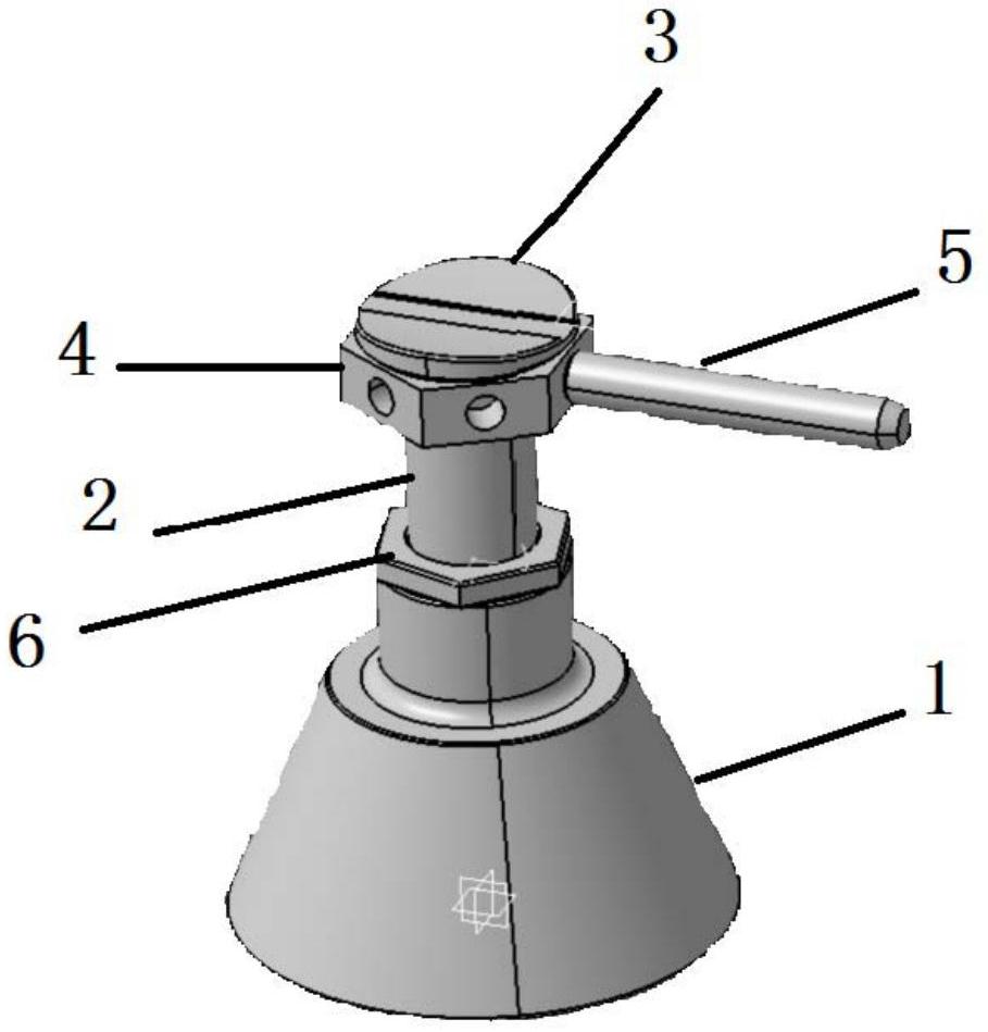 cn213081193u_一种用于圆柱体外圆可调支撑的工装