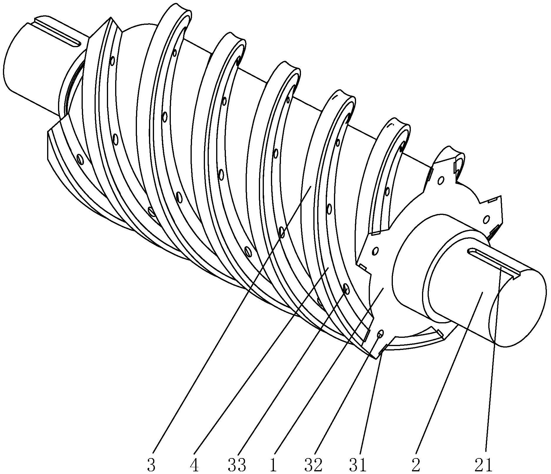 cn213088234u_一种螺杆压缩机转子