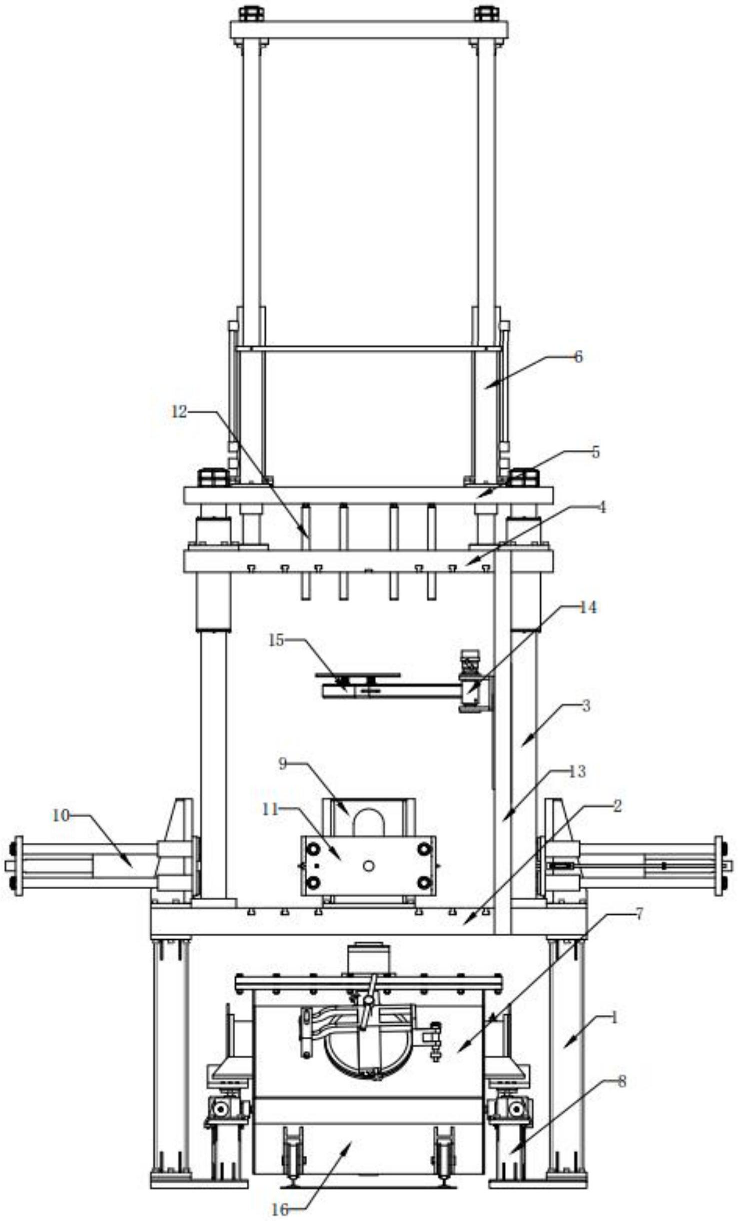 一种新型低压铸造机