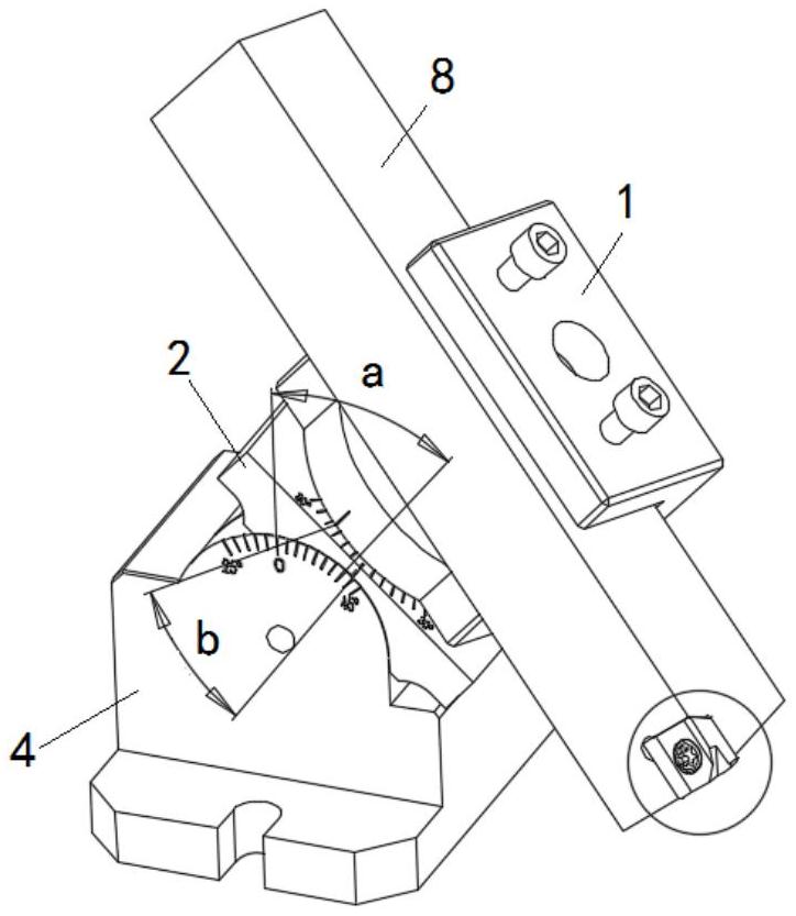 cn213104954u_一种用于线切割机床加工pcd机夹刀片槽的工装夹具