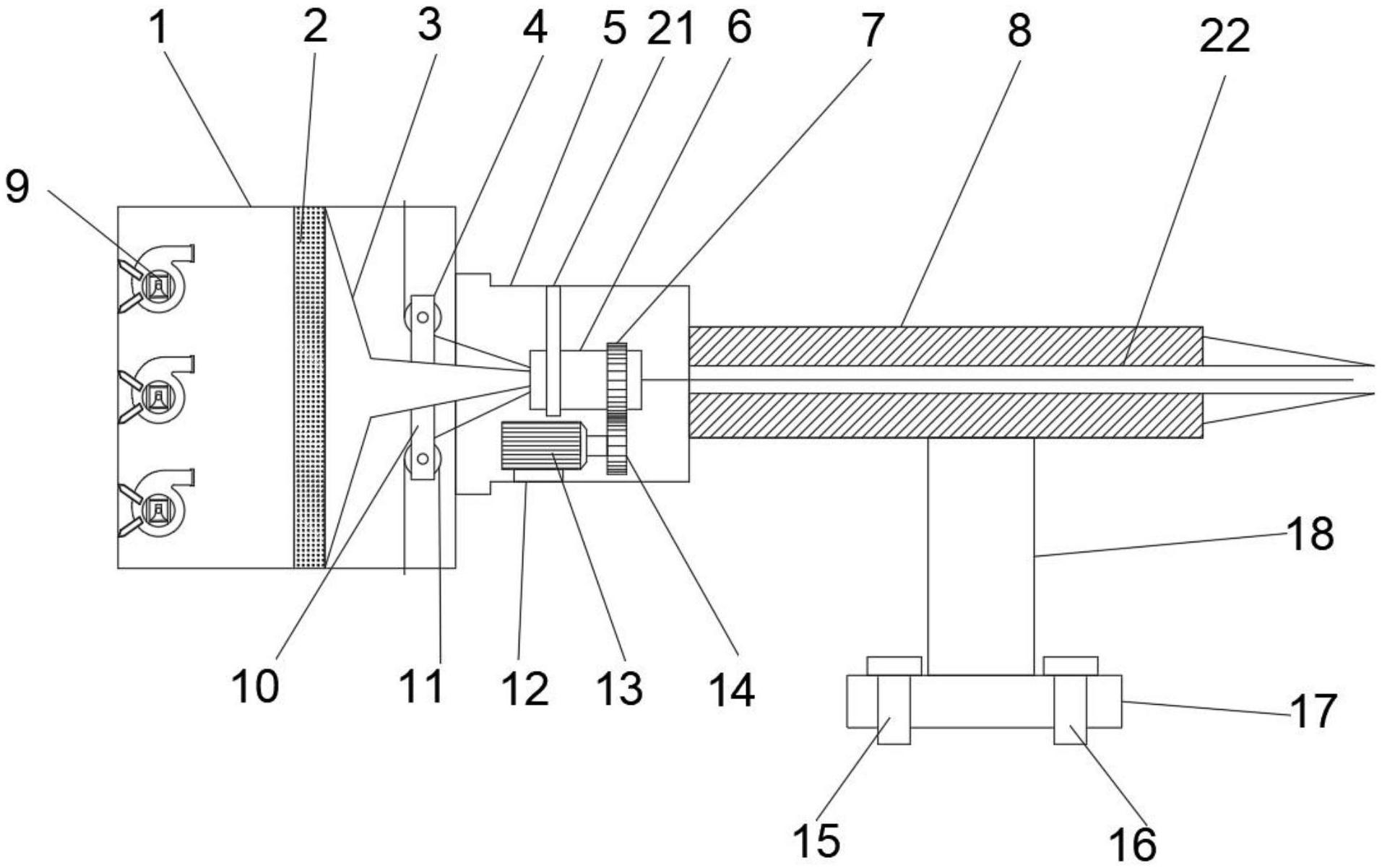 cn213113709u_一种喷气织机多色引纬装置