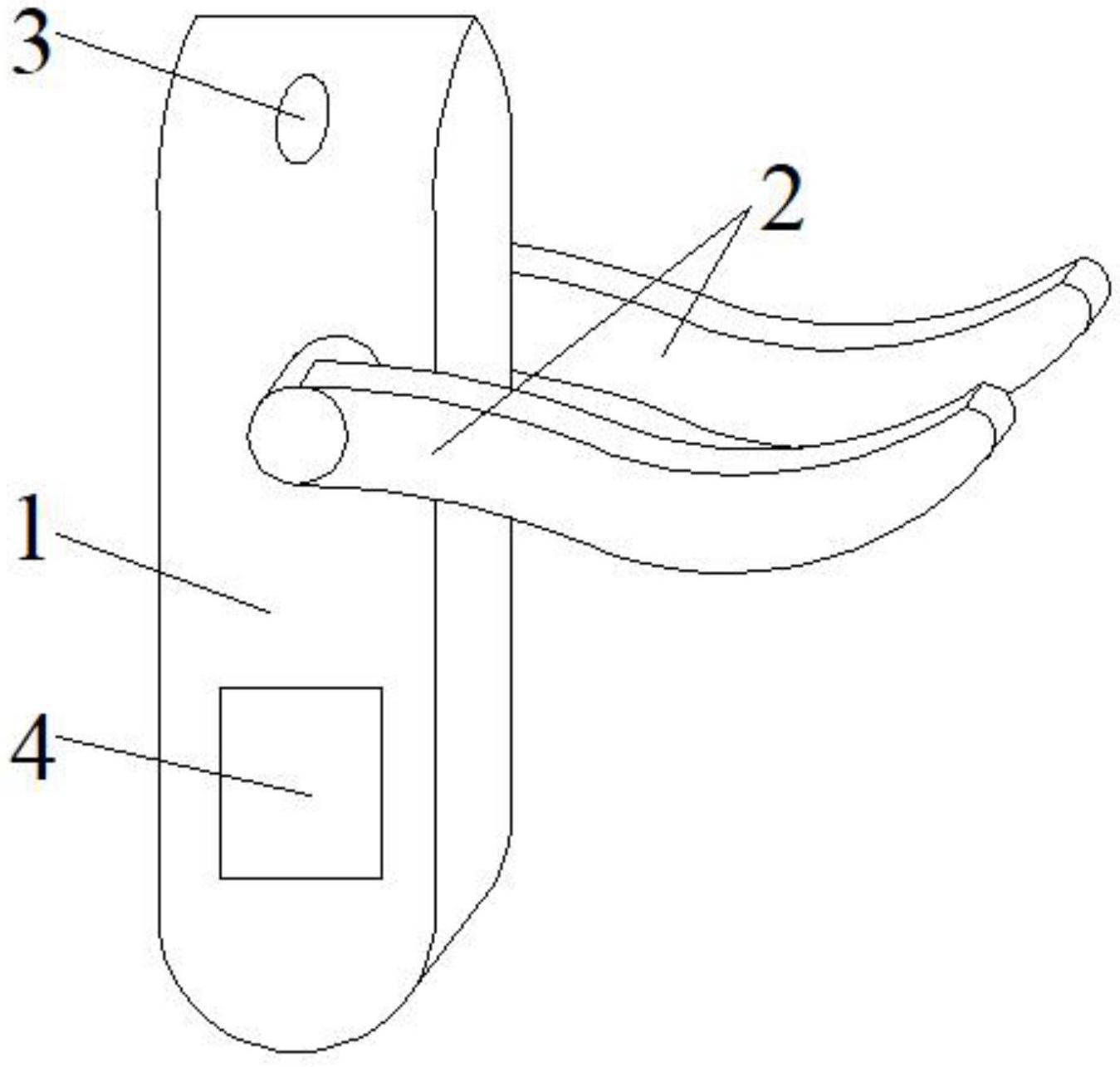 cn213115862u_智控锁孔室内门锁