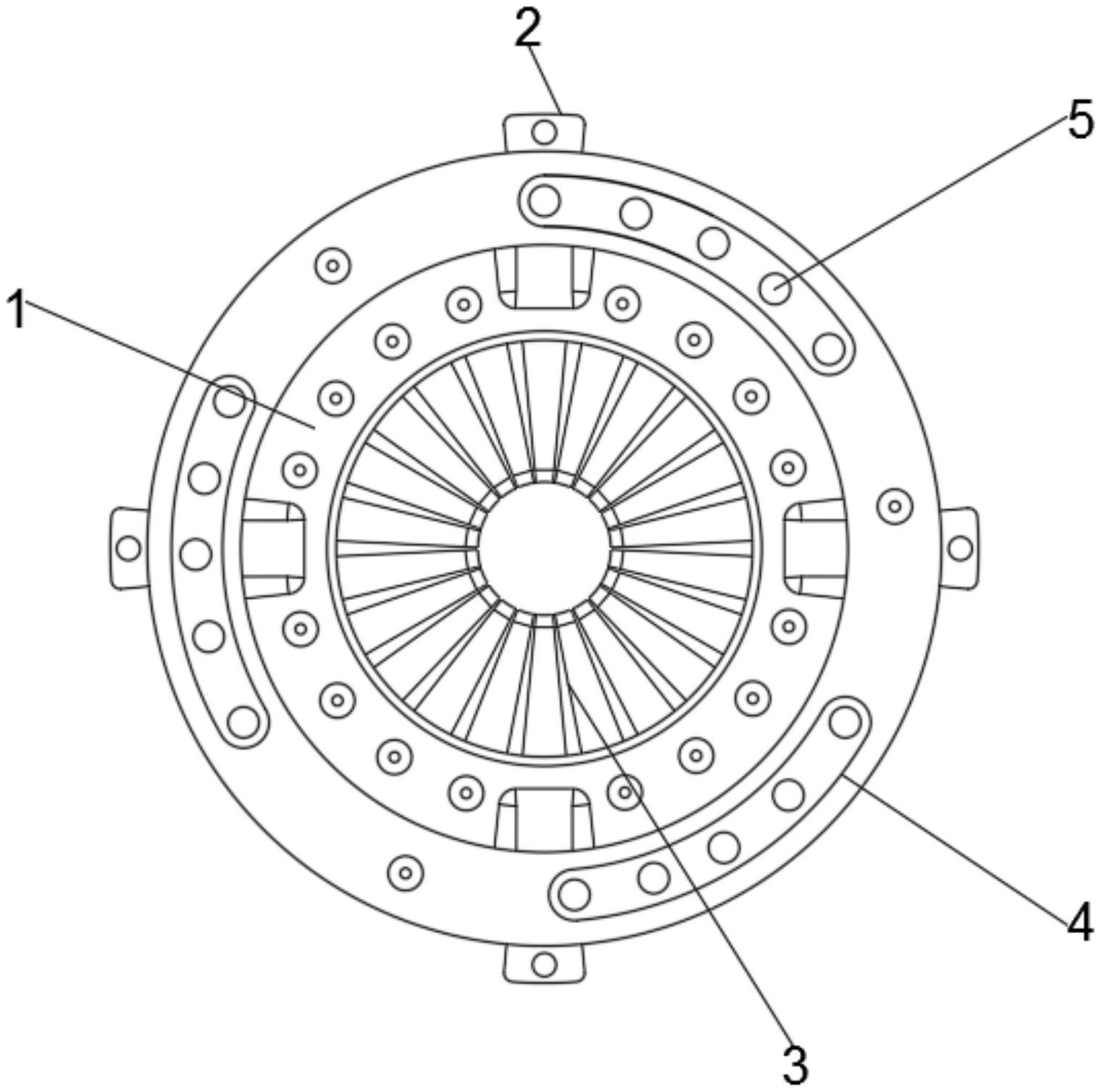 cn213117204u_一种新型变速箱输出中间轴承压盘