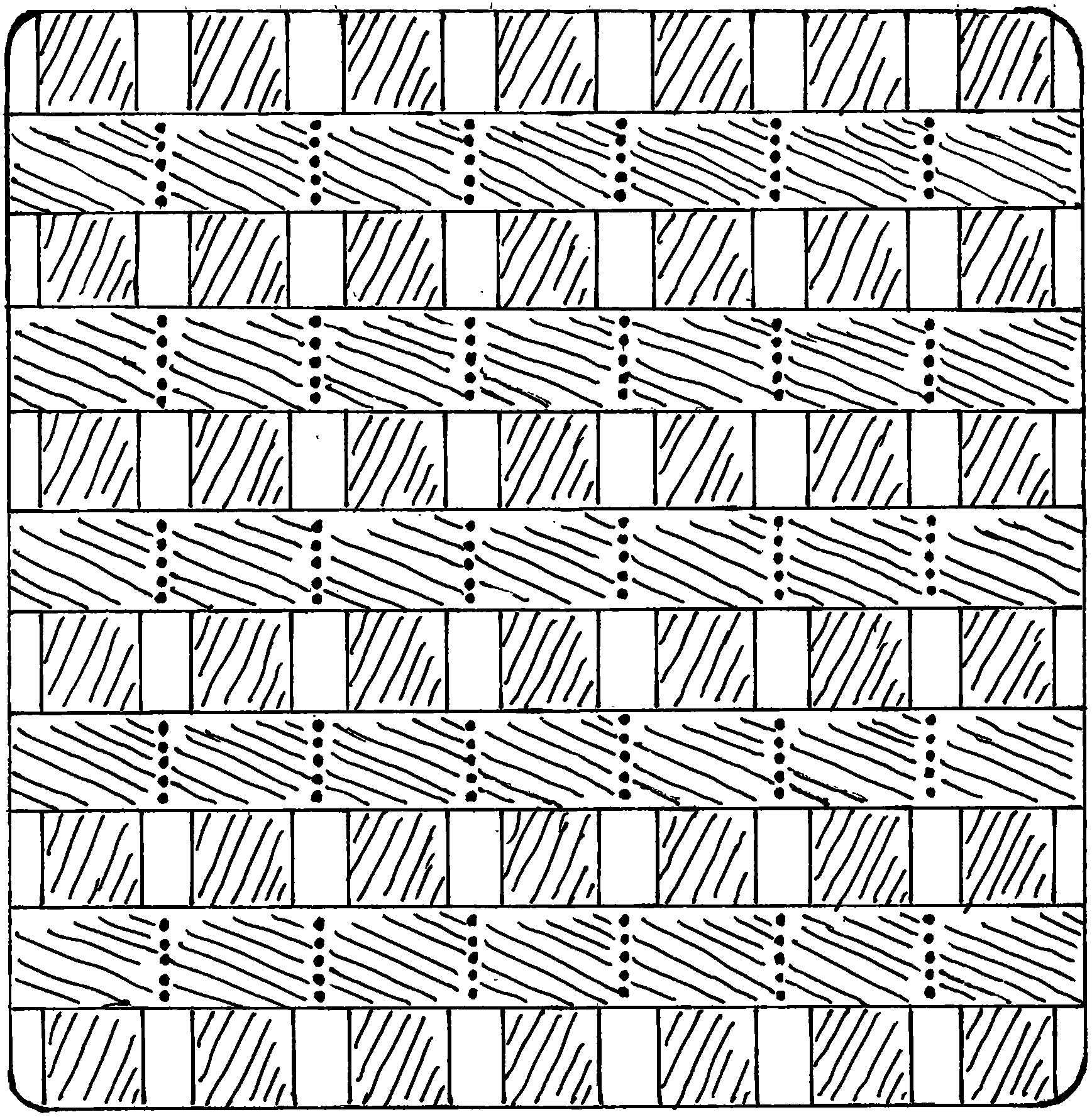 箱包携行具尼龙织带横竖插挂系统