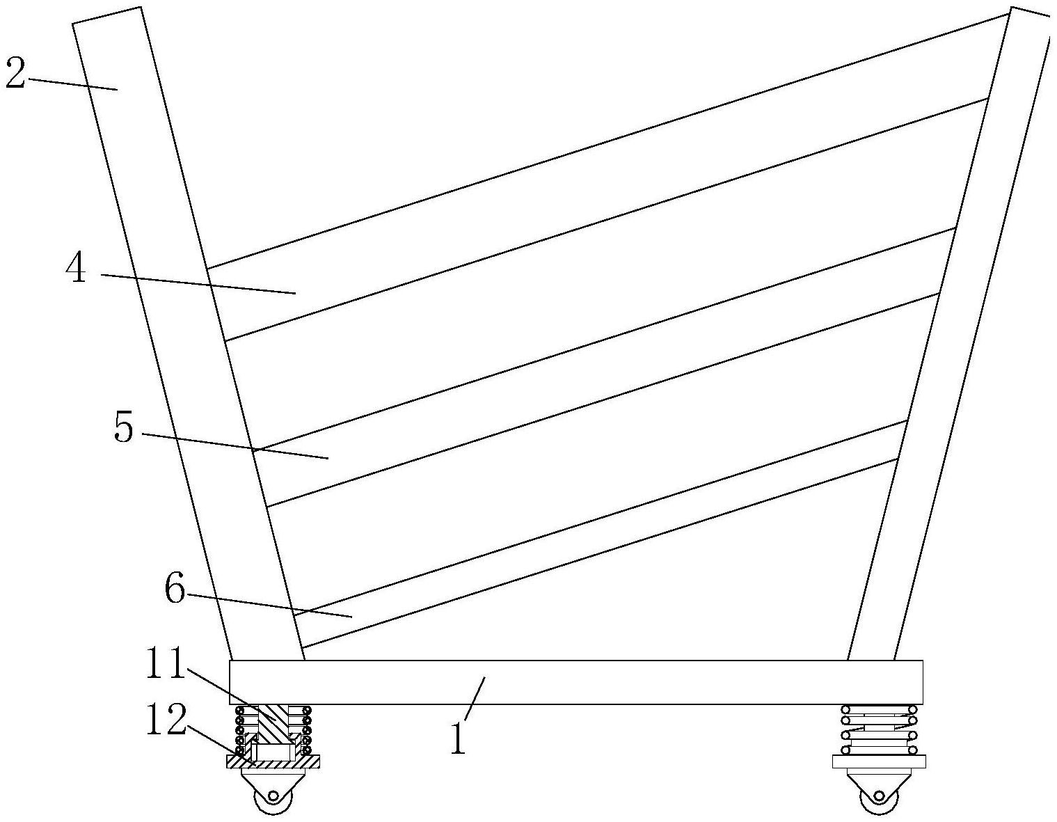 cn213165342u_一种建筑施工用钢筋存放固定装置