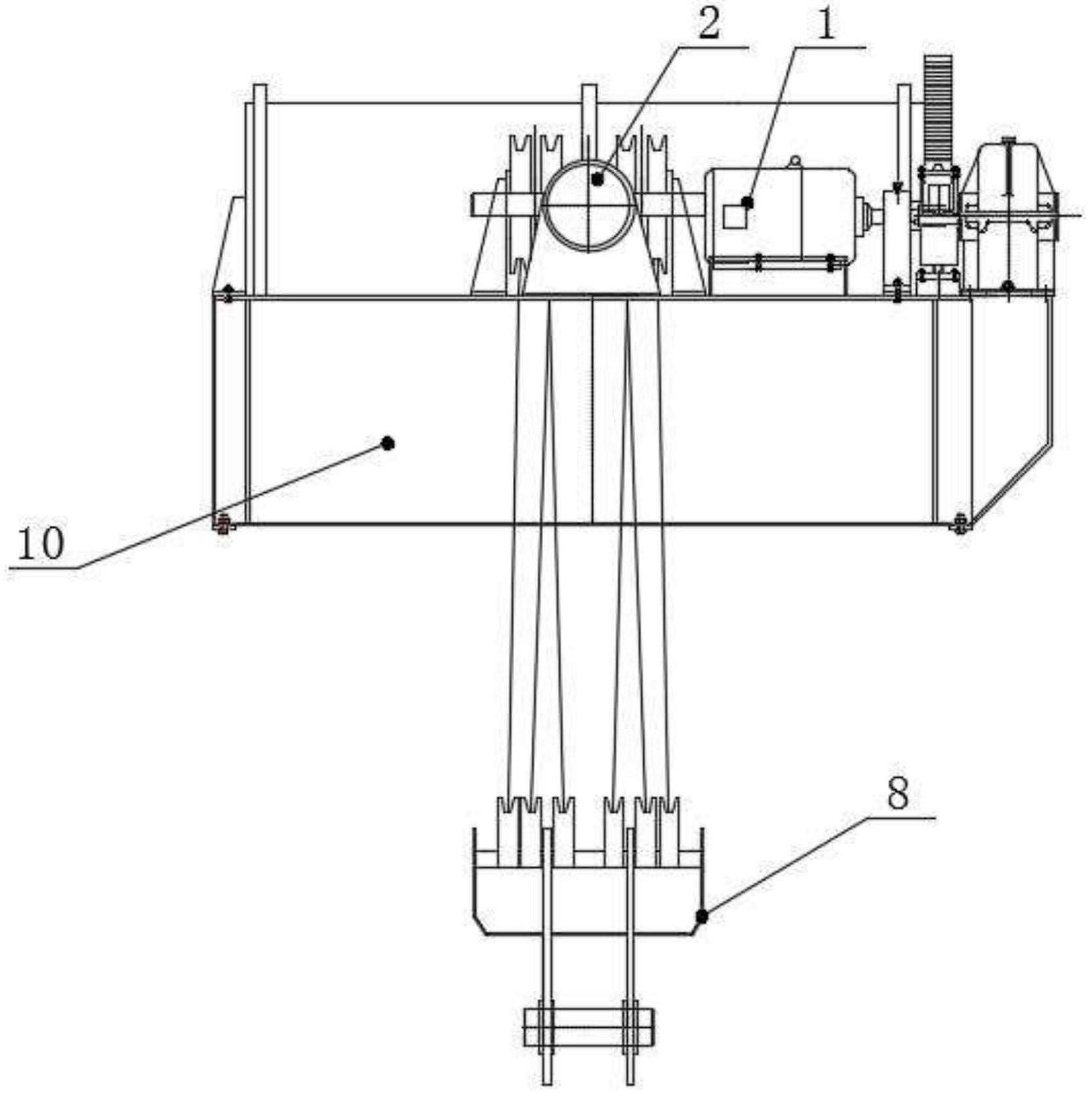 闭齿固定卷扬式启闭机