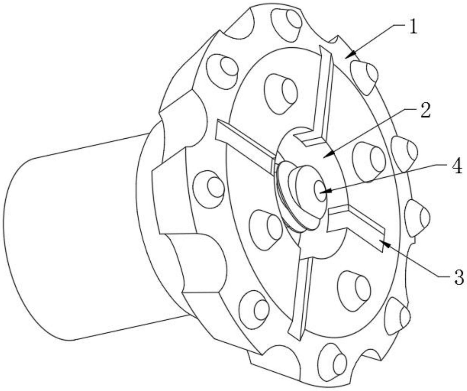 cn213175567u_一种地质勘探用硬岩土层取样钻头