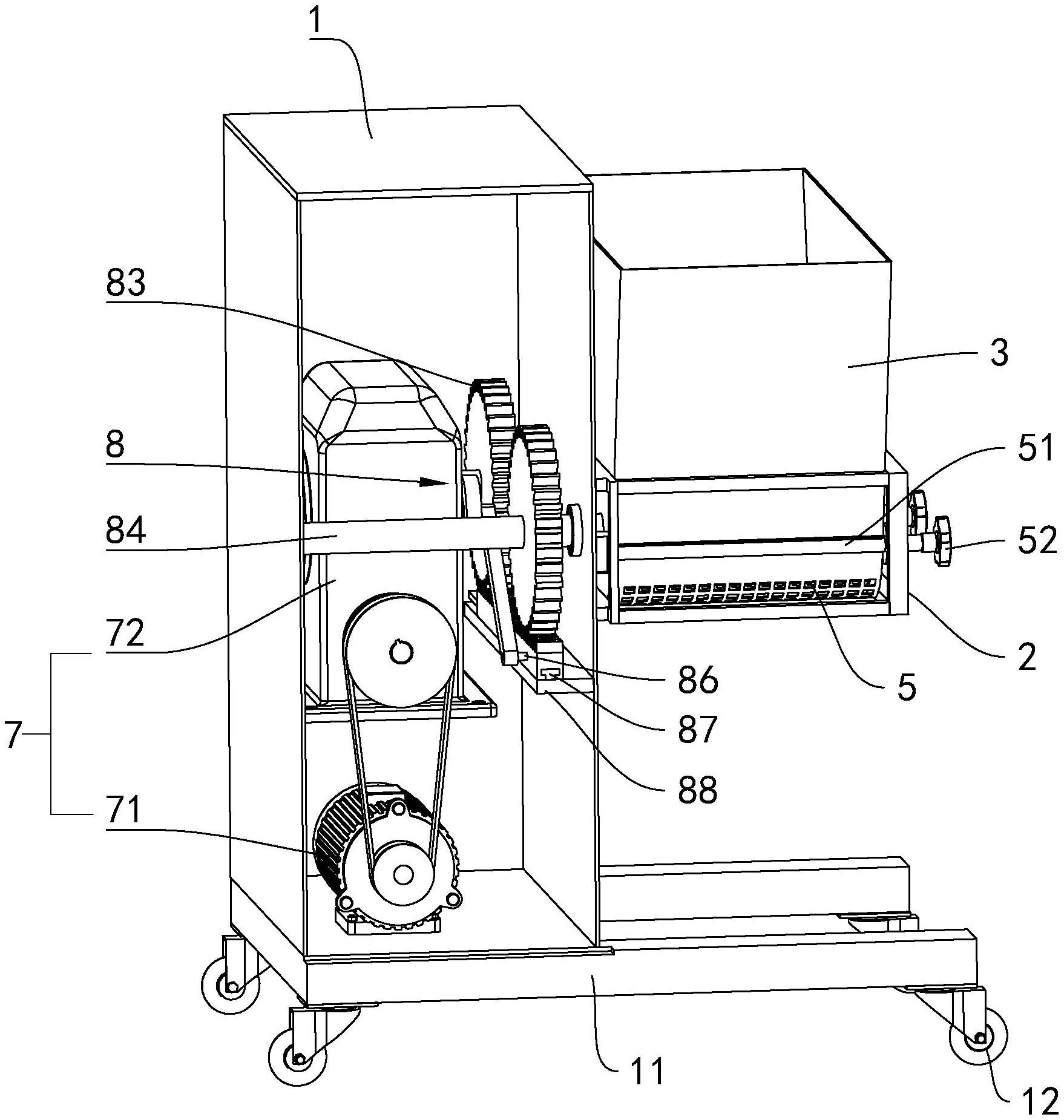 cn213193605u_一种能够提高制粒效率的摇摆颗粒机