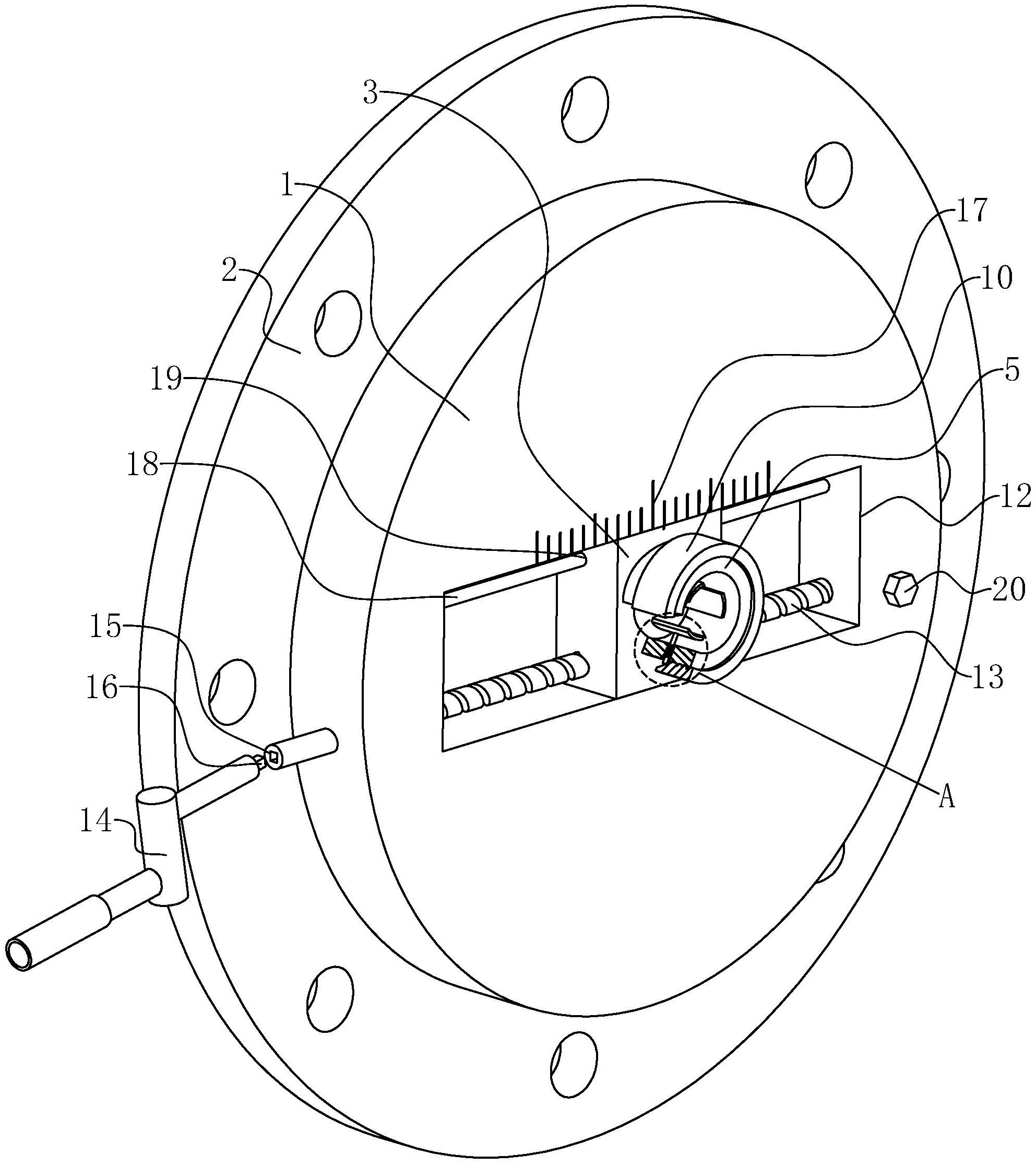 一种偏心轴夹具