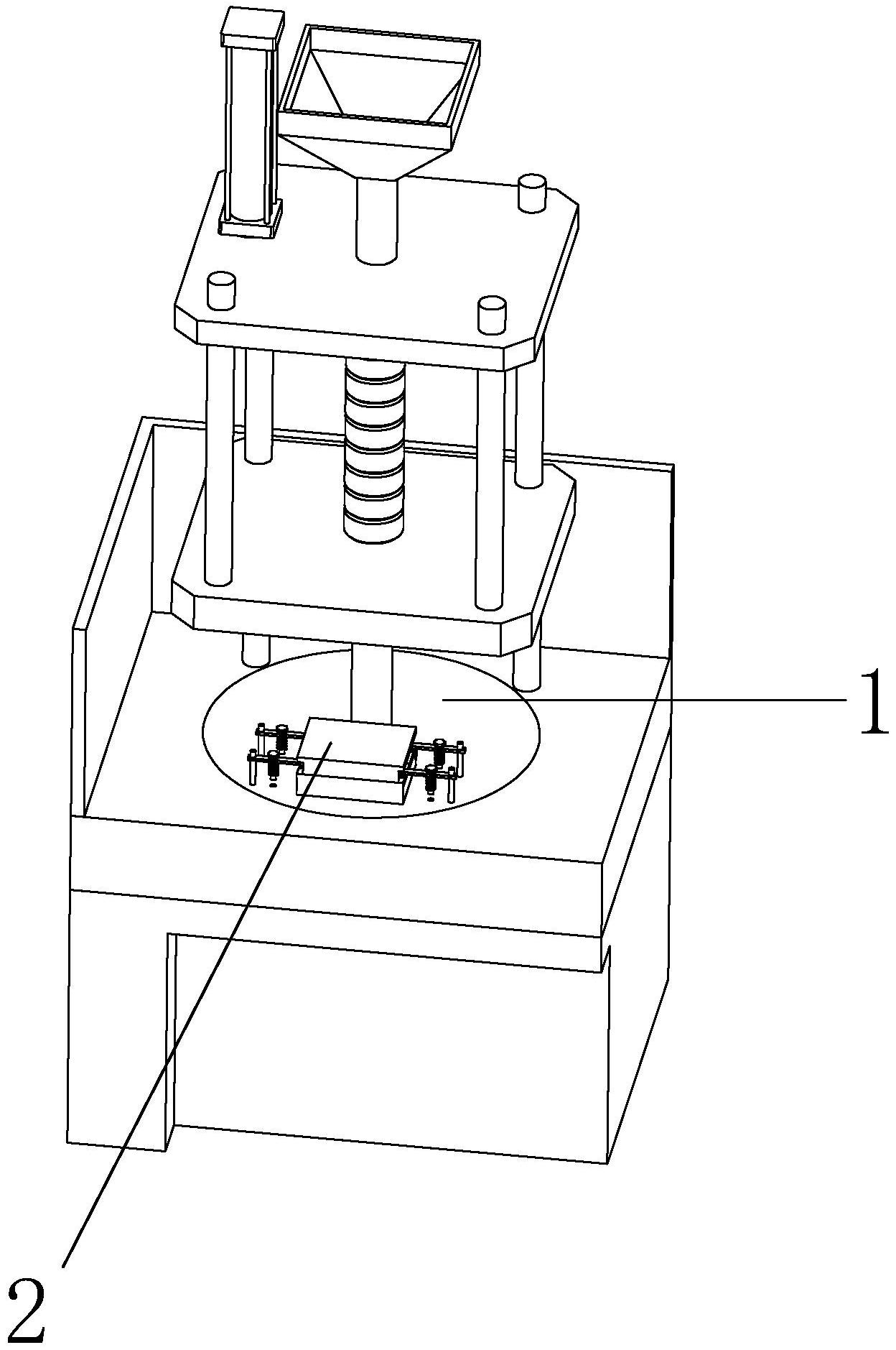 cn213198559u_一种立式转盘注塑机