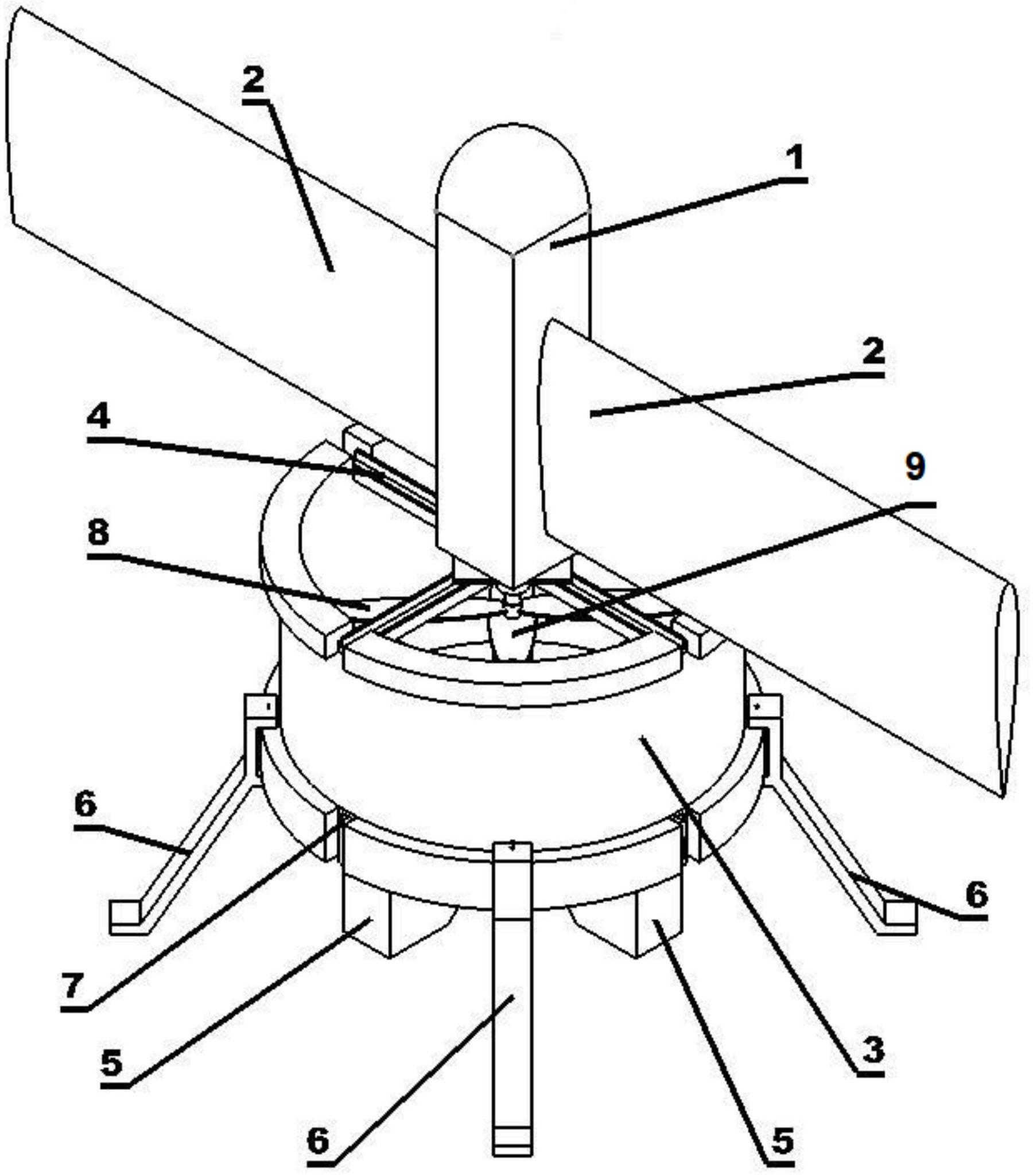 cn213200096u_一种涵道风扇无人飞行器