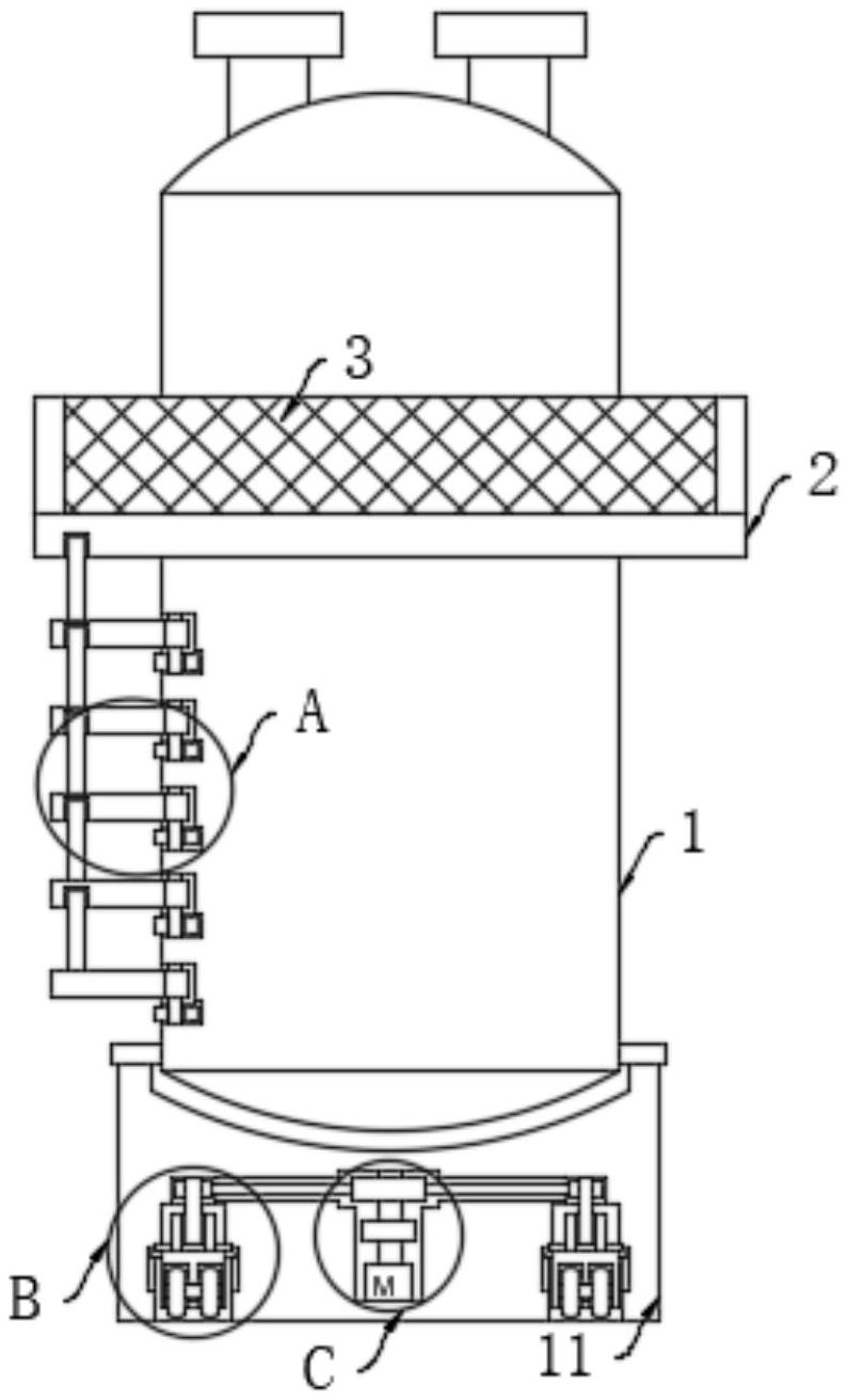 一种酸性水减压汽提装置