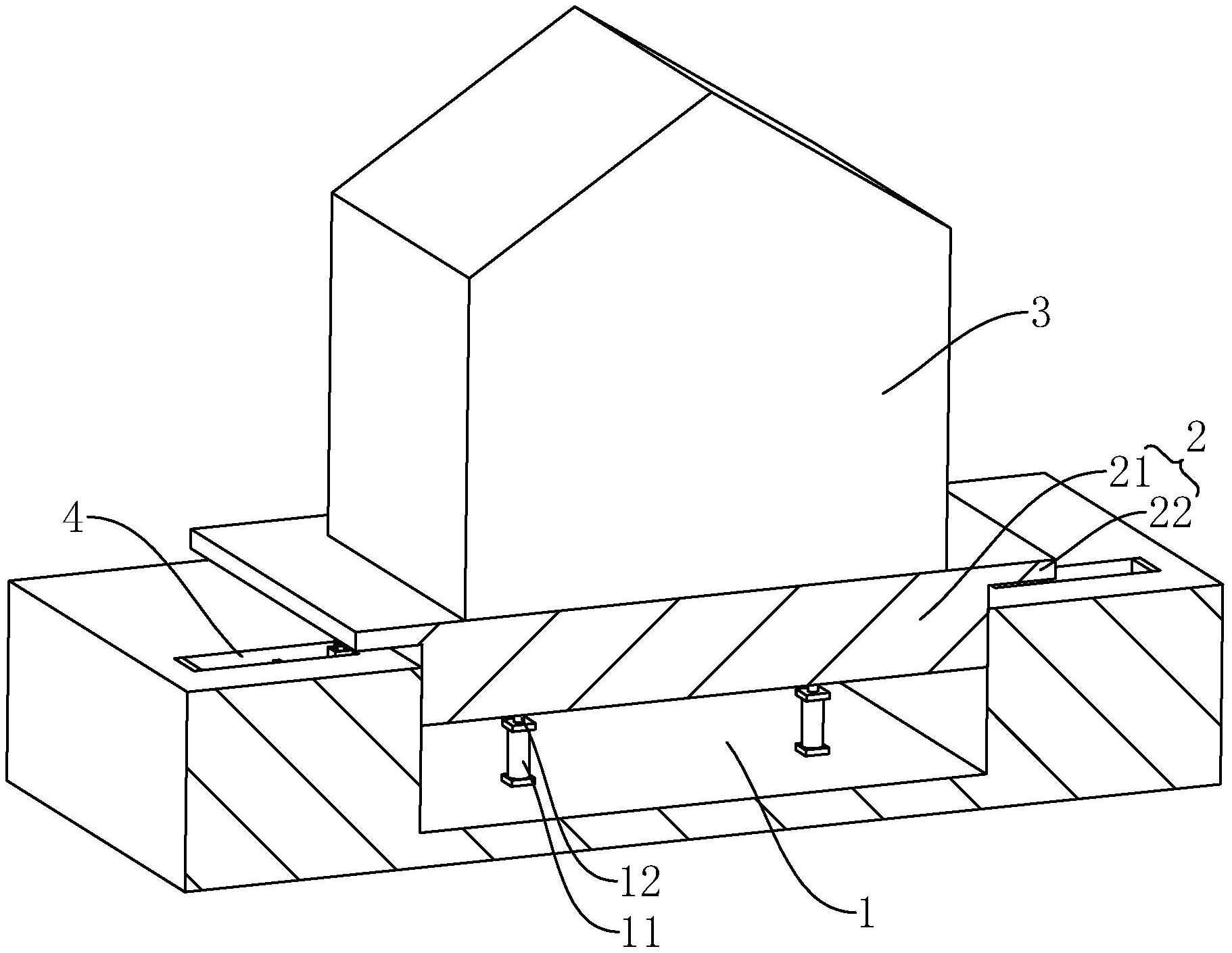 一种地基工程的升降式地基构造结构