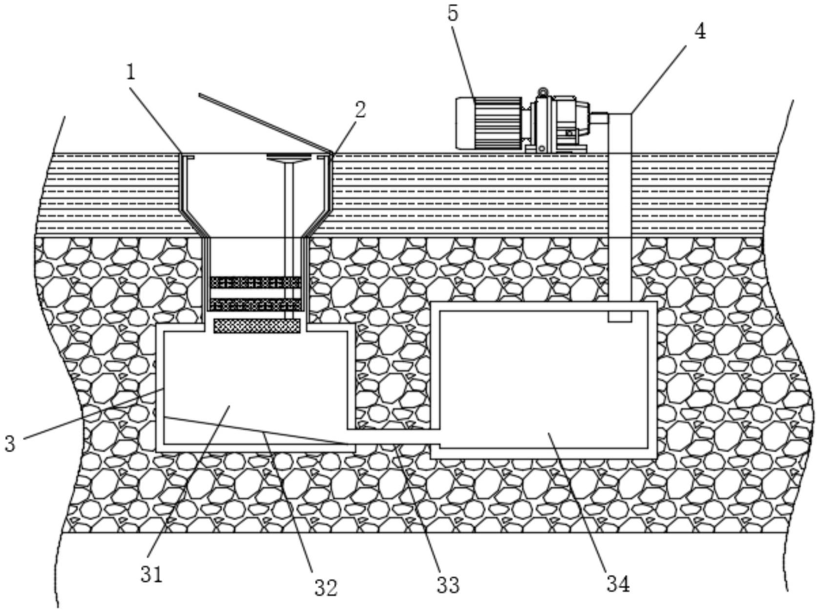 一种用于海绵城市中的蓄水结构
