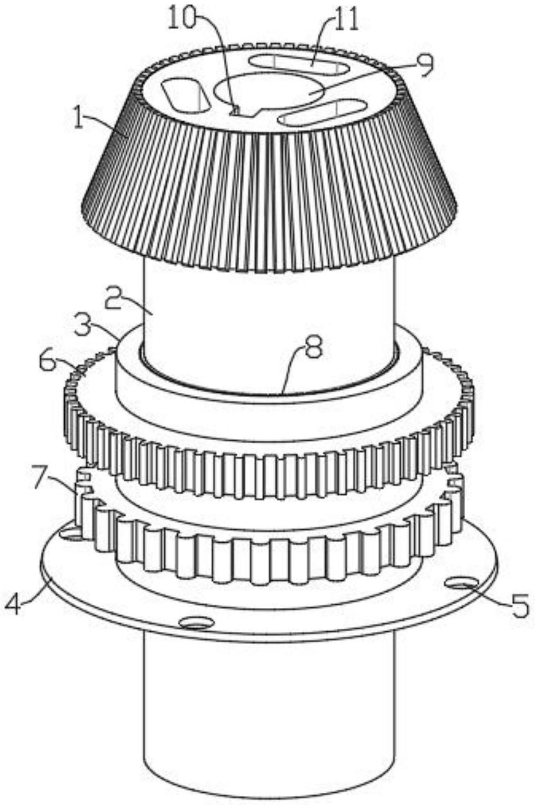 一种叉车变速箱螺旋伞齿轮