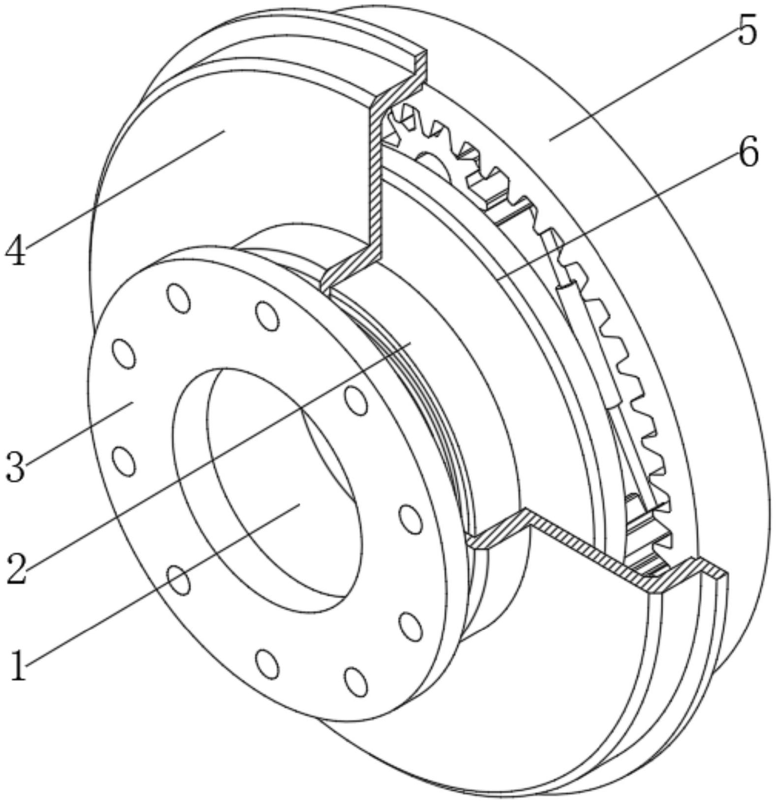 一种工程设备专用的分体式行星架