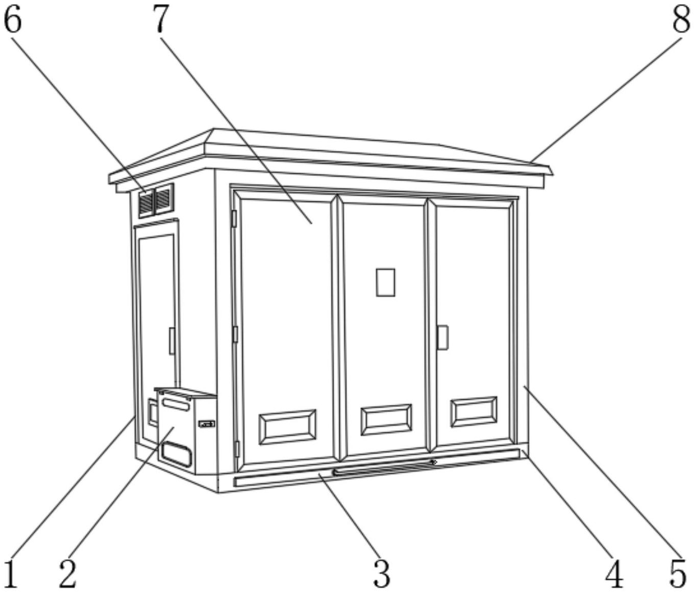 cn213212843u_一种便于检修的箱式变电站