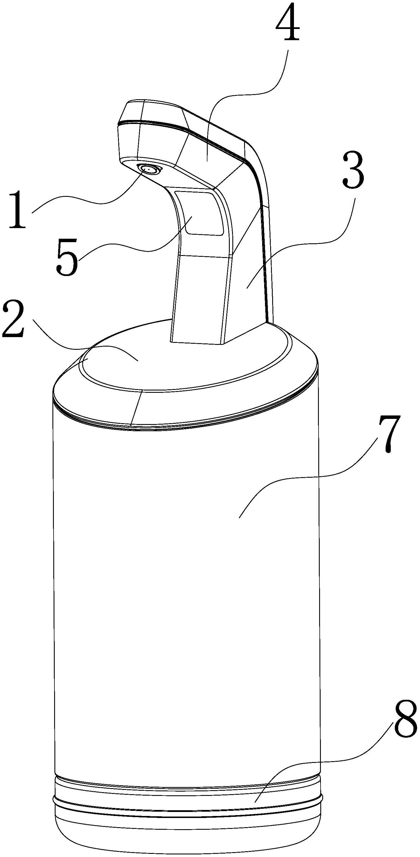 自动消毒机喷臂结构及自动消毒机