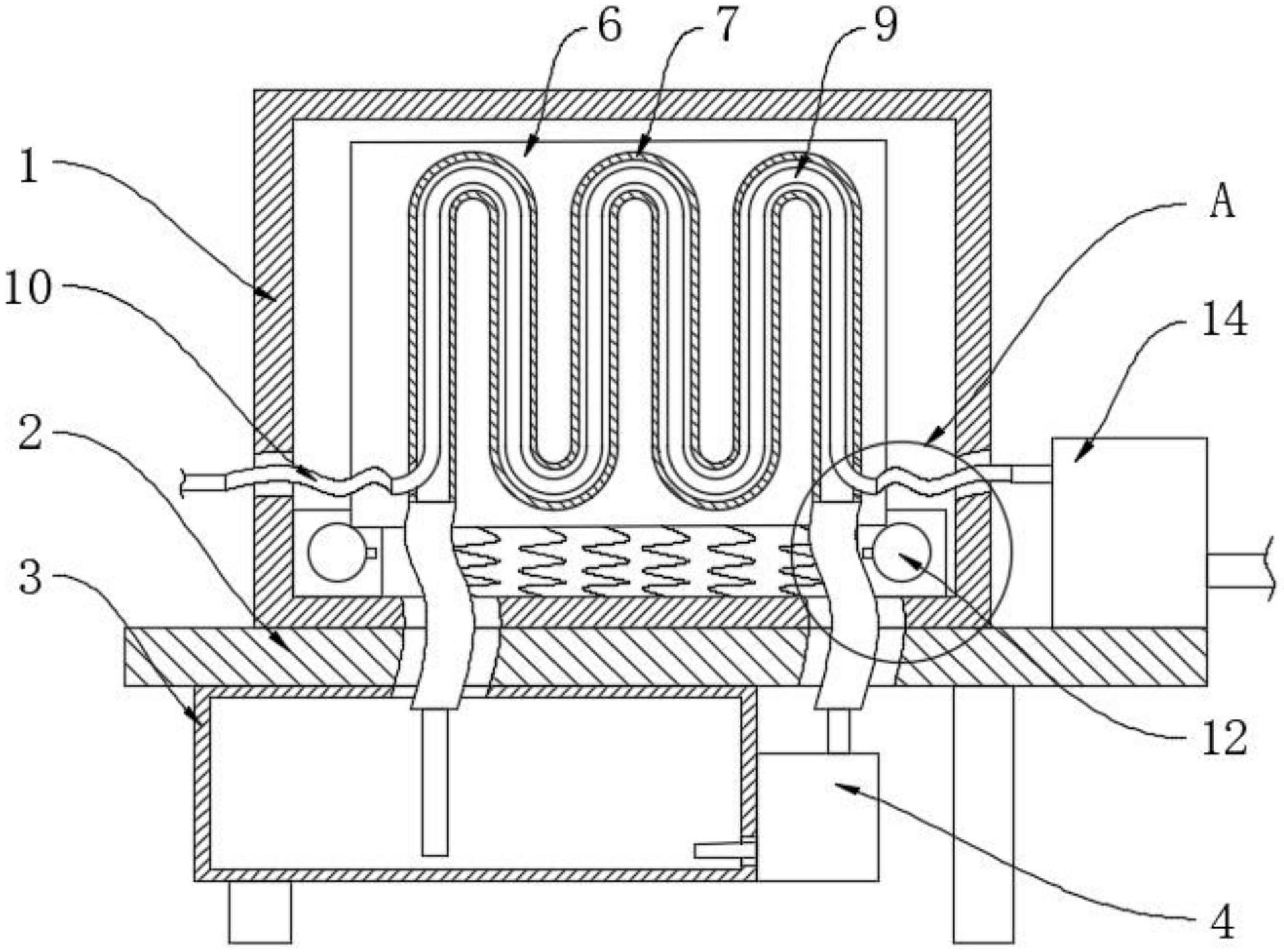 cn213230697u_粉体物料流态化冷却器有效