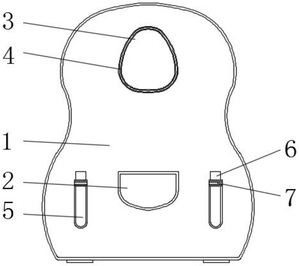 cn213247102u_一种一次性使用的魔术贴口袋式胃镜检查围兜有效