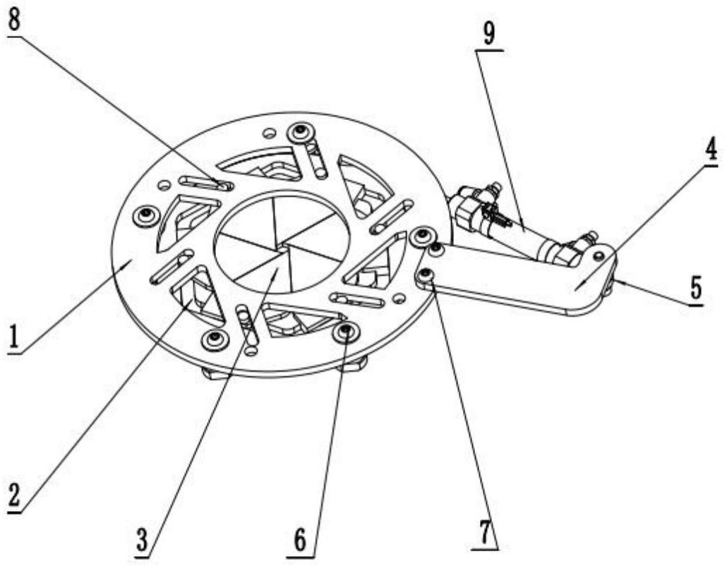 旋锻设备自动对中机构