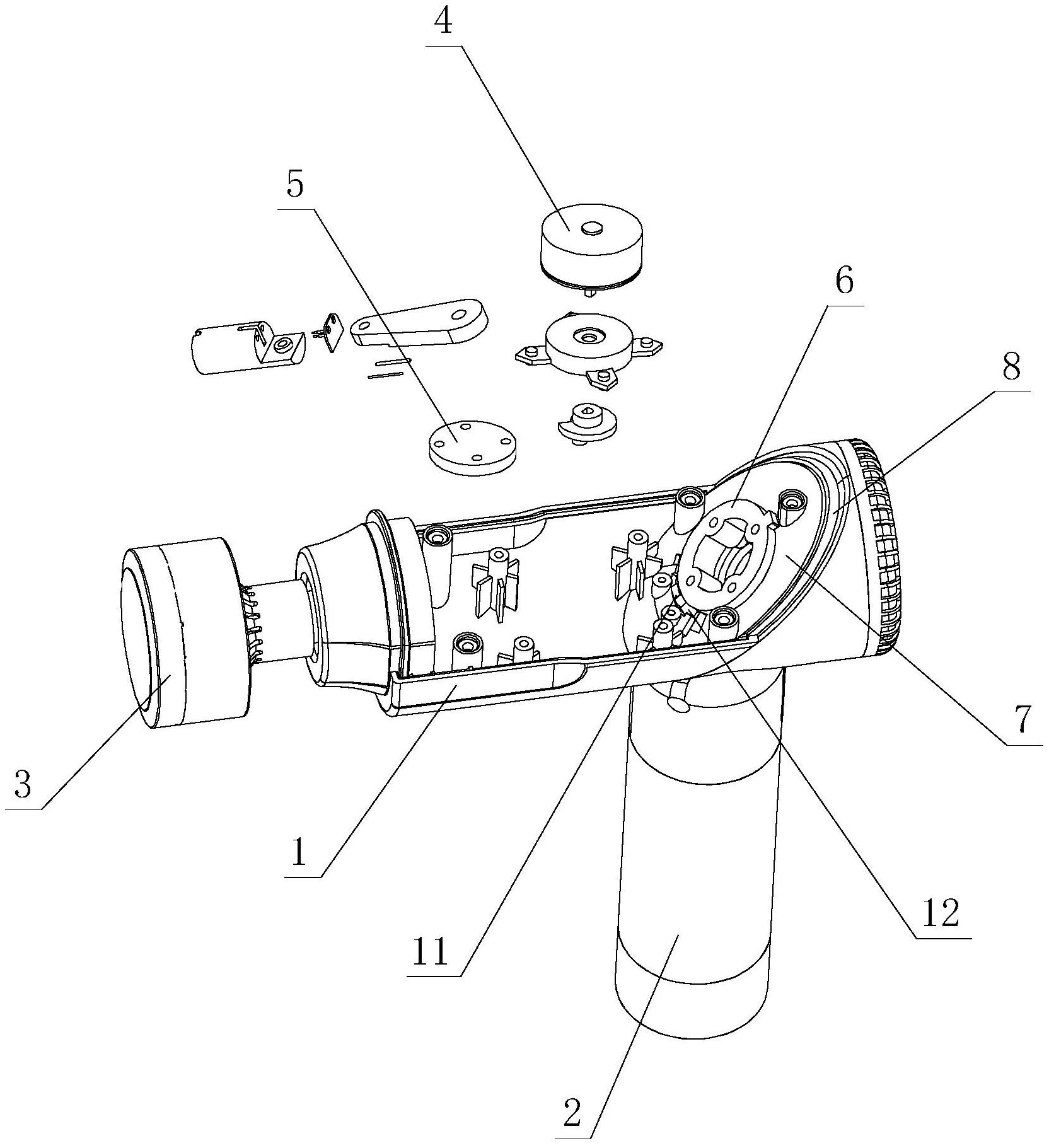 一种手持式筋膜枪