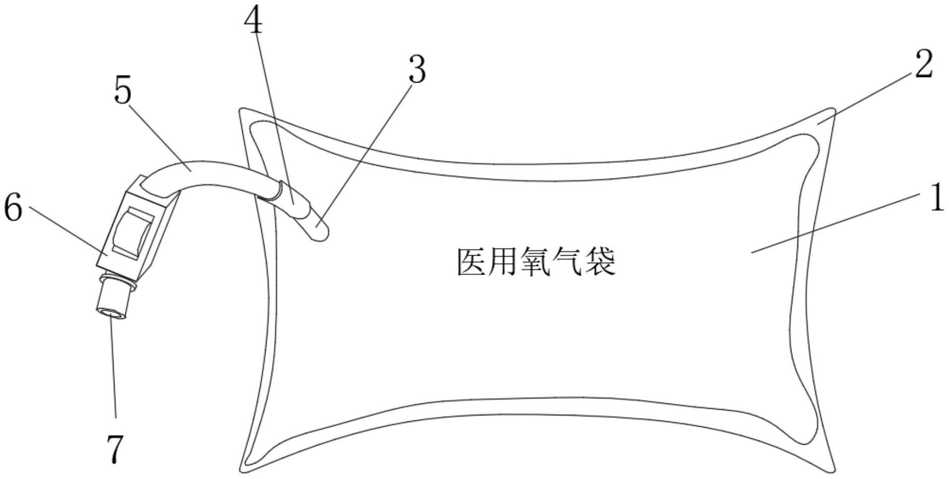 一种呼吸内科用护理氧气袋专利_专利申请于2020-06-01_专利查询