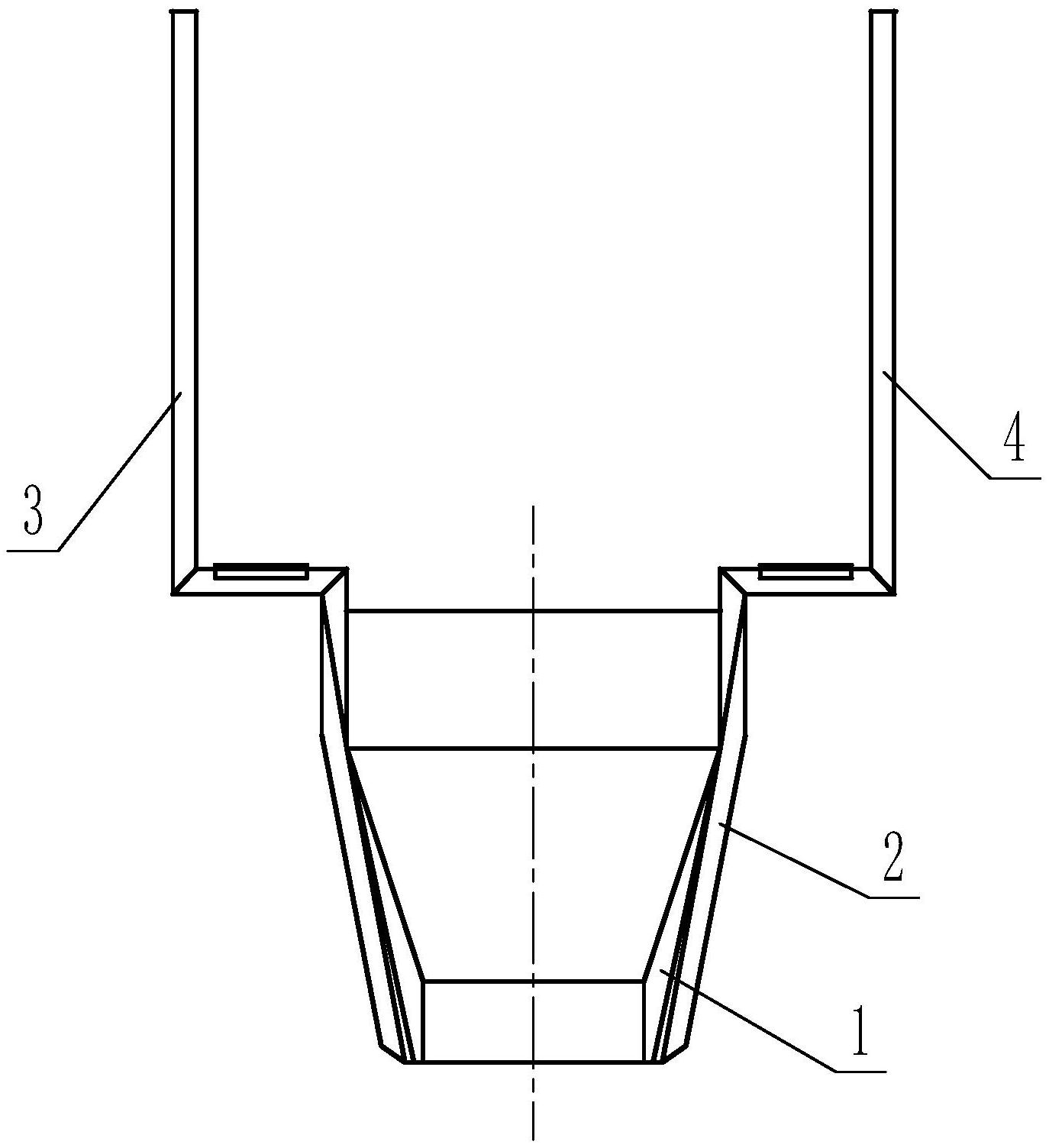 一种单晶炉水冷屏结构