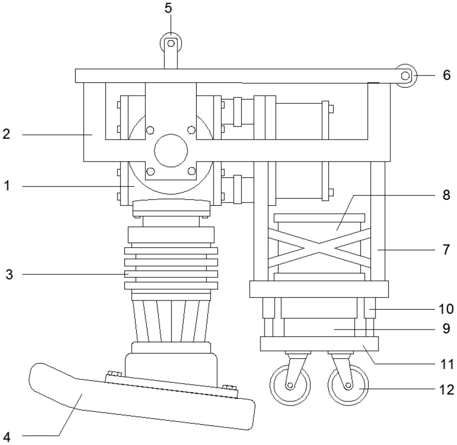 一种道路施工路面打夯机