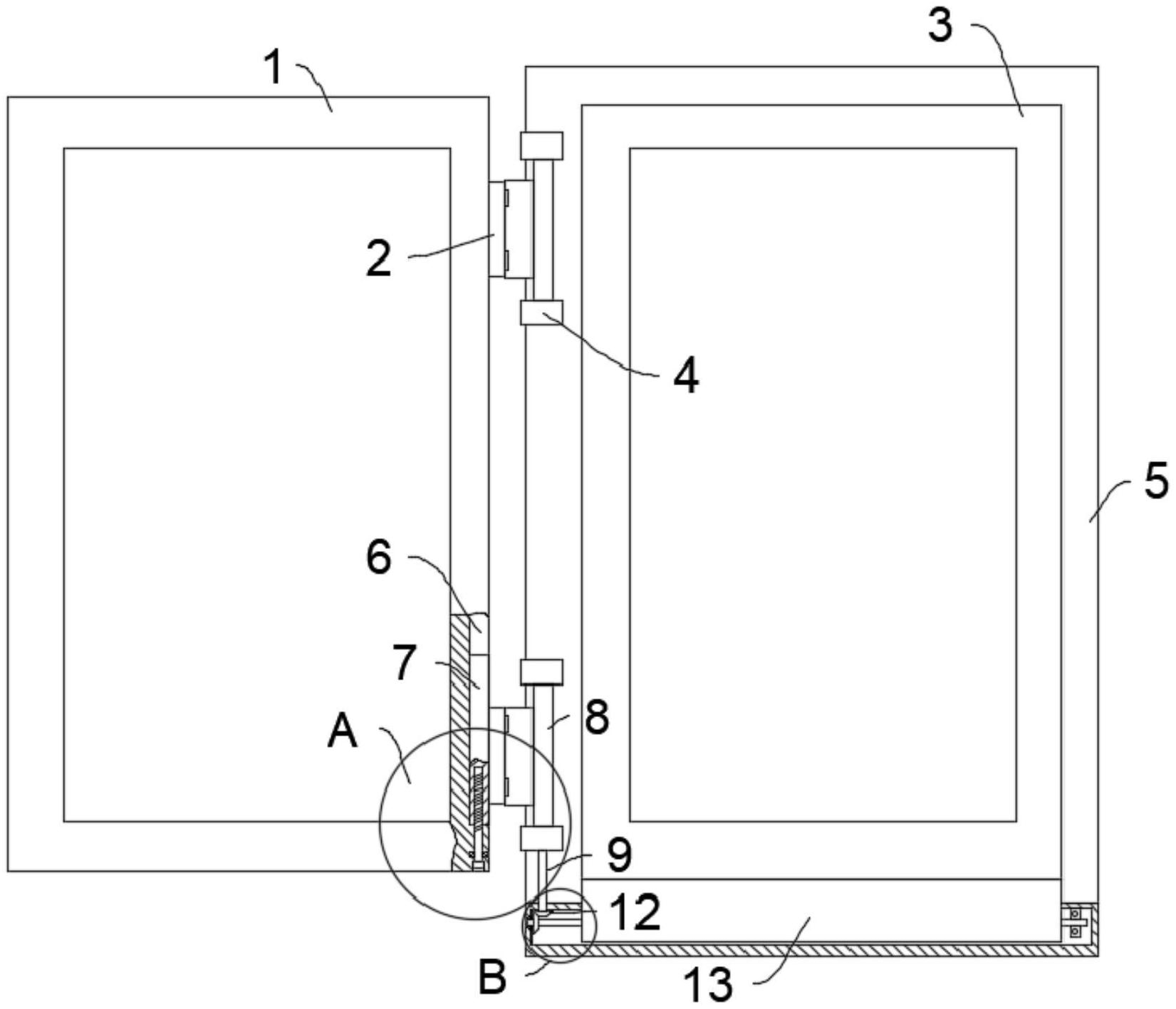 cn213330629u_一种铝合金门窗窗扇结构有效