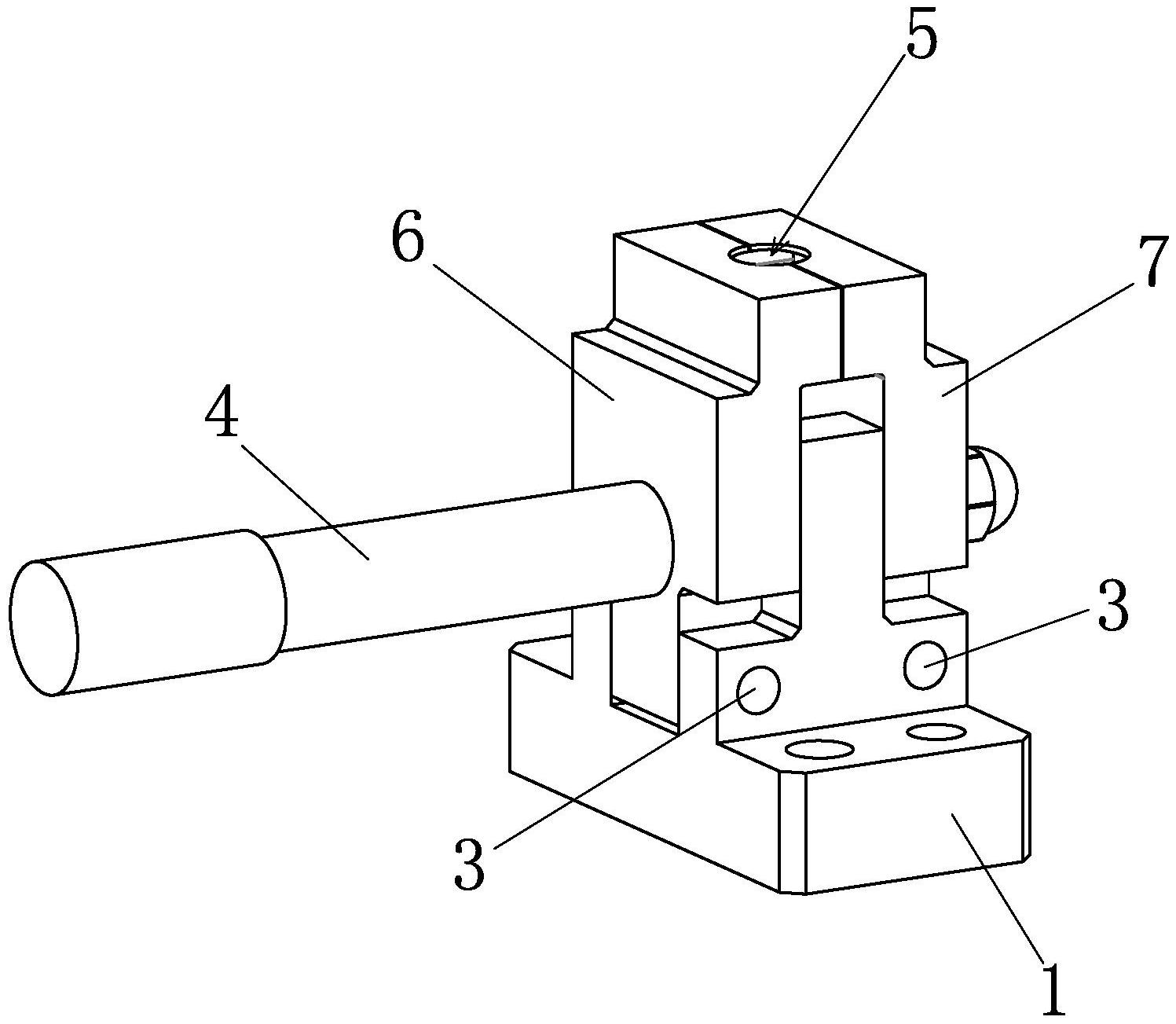 一种检具用新型卡扣锁紧机构