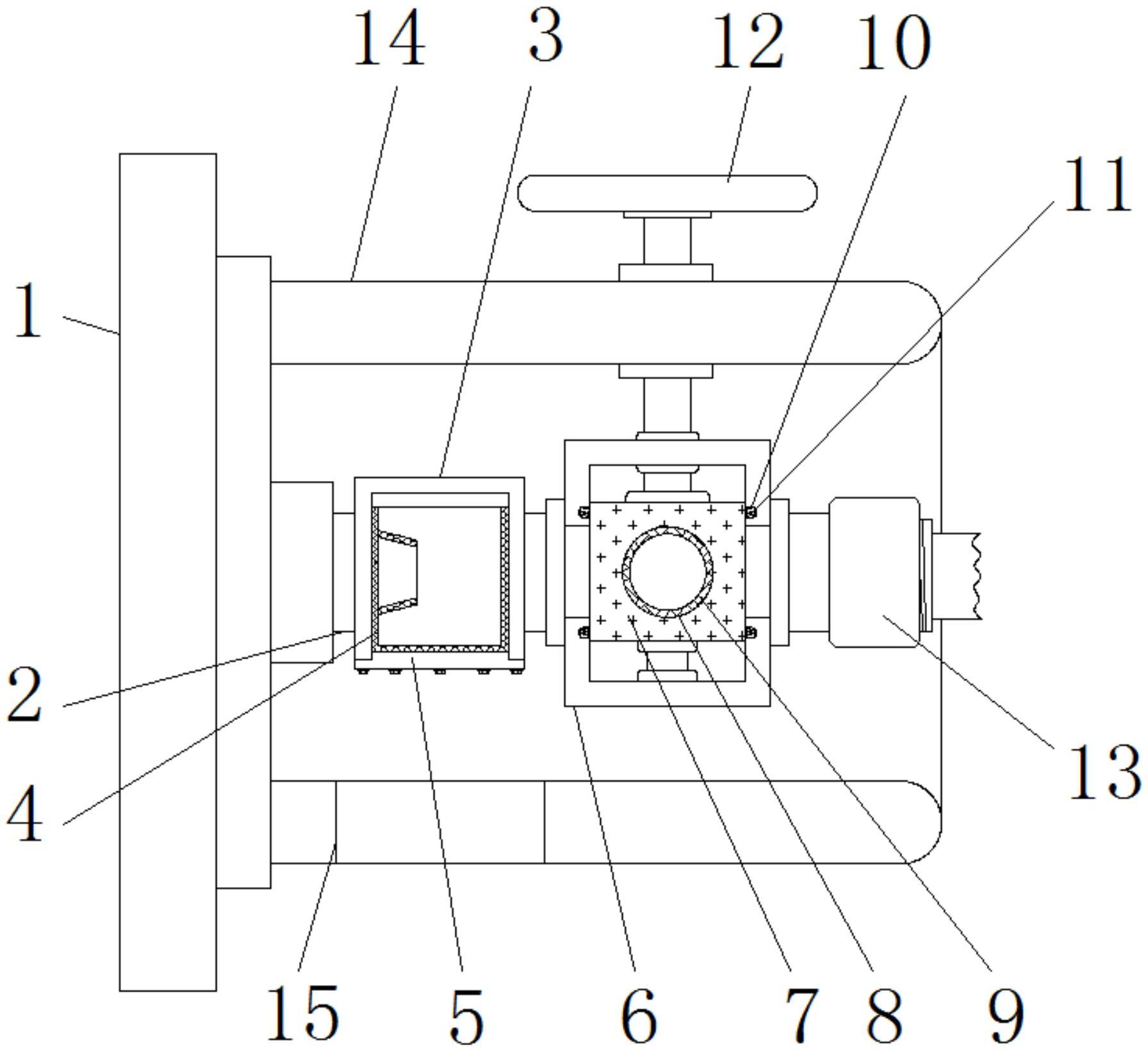 本实用新型公开了一种ibc吨桶用具有密封结构的阀门,包括安装座和防护