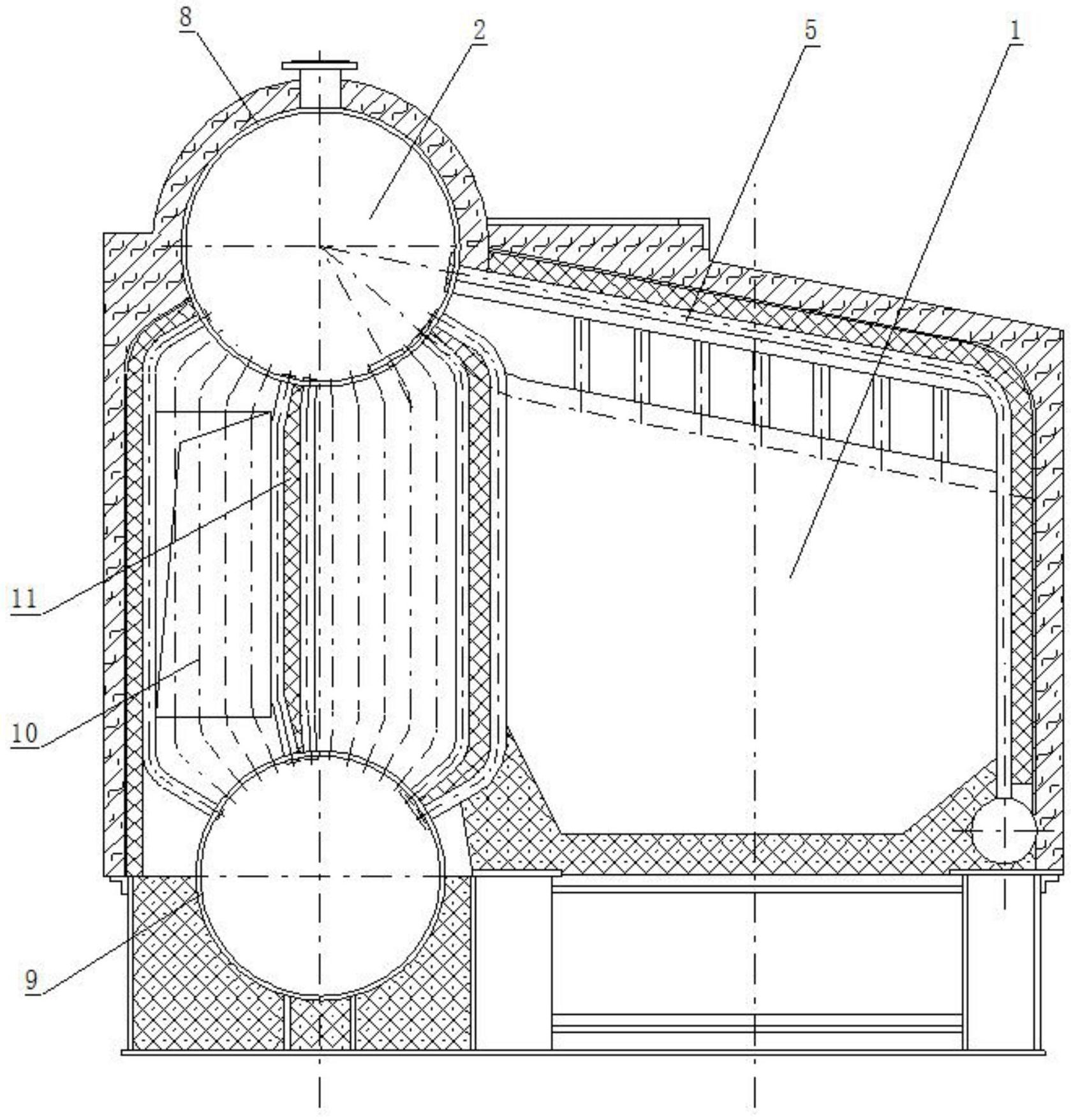 燃煤锅炉炉膛结构图片