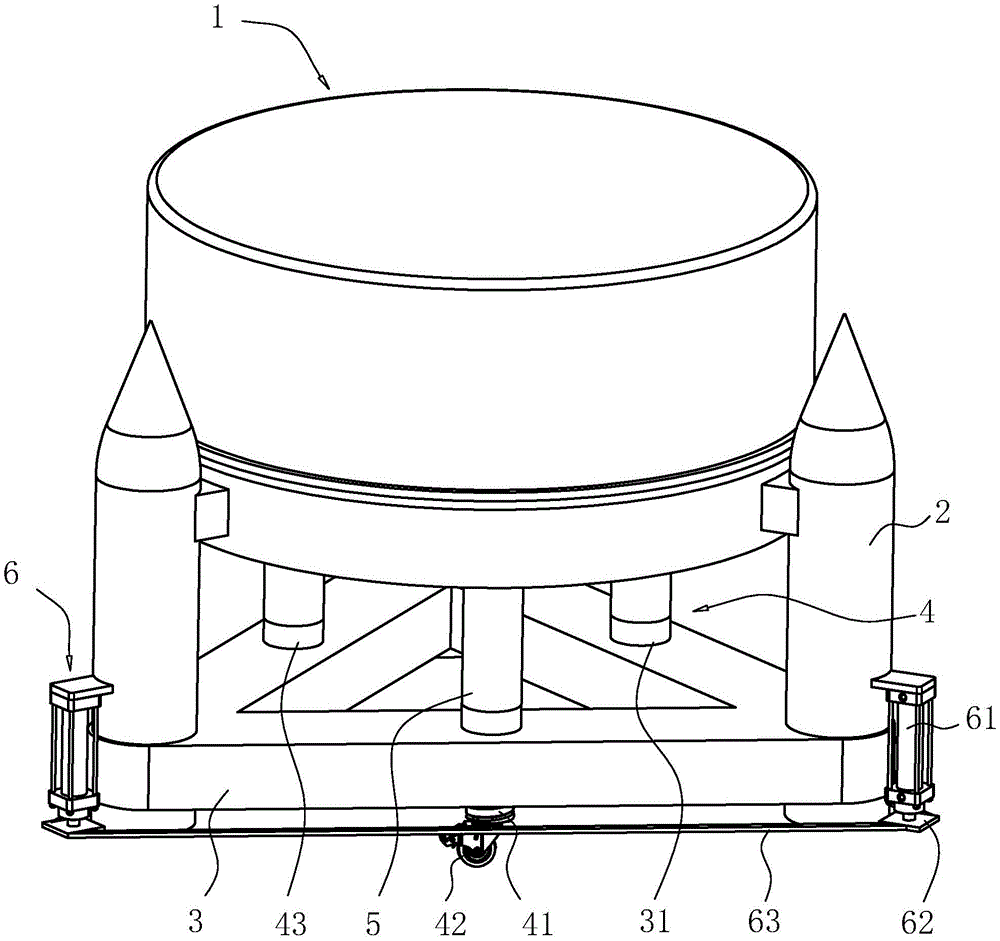 cn213349318u_一种三足式离心机