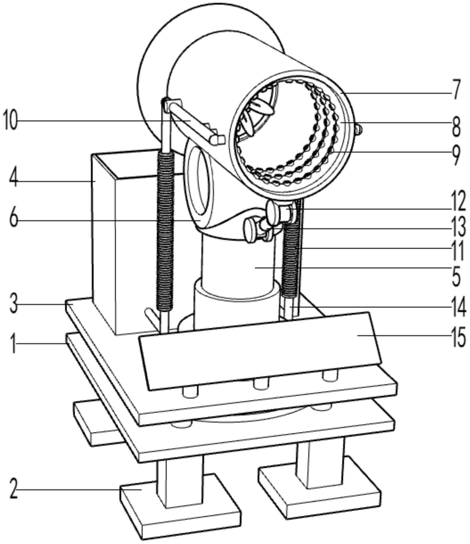 一种用于建筑施工工地的土方降尘装置