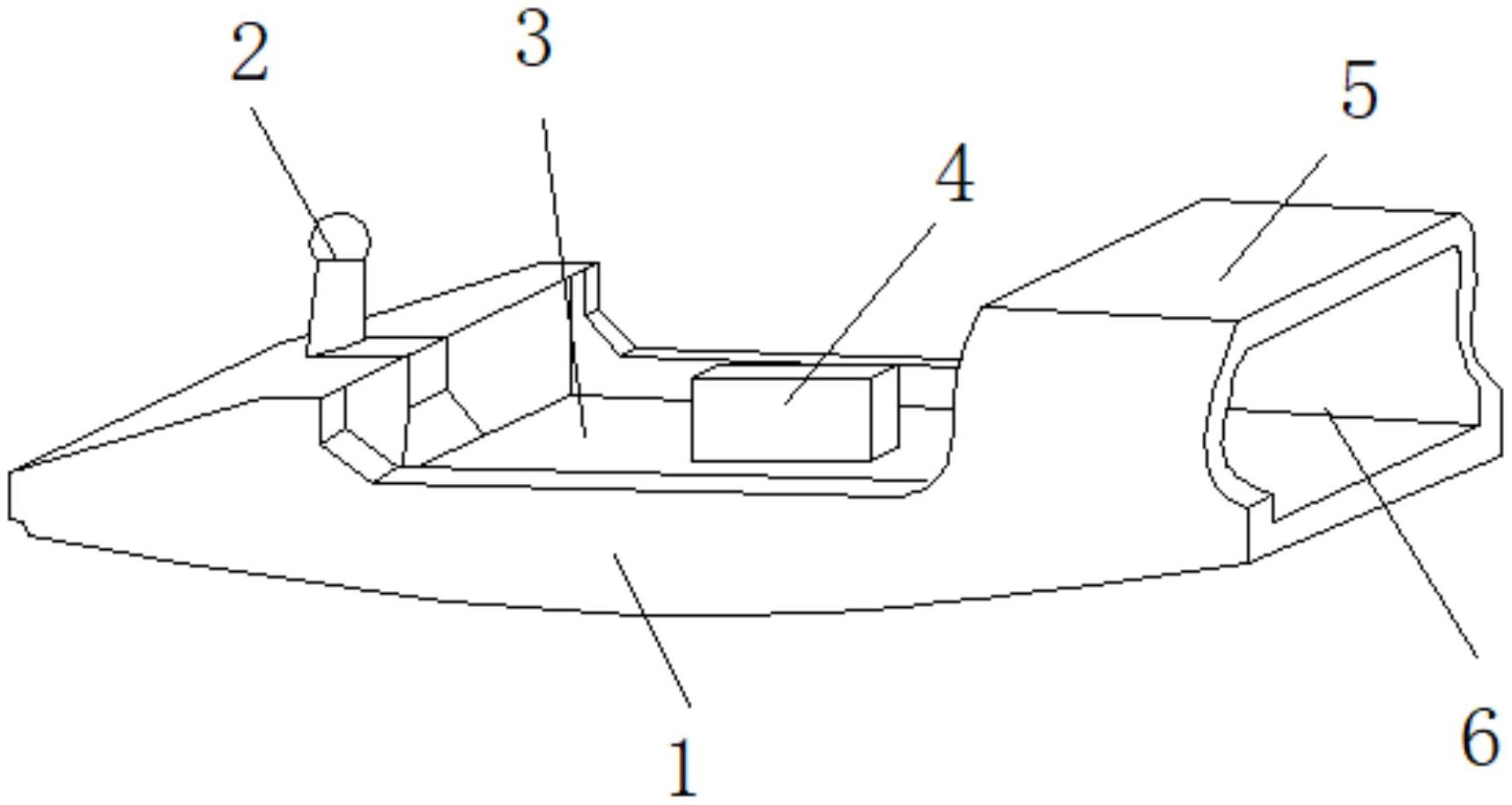 一种具有高低落差双向受力点带有榫卯结构工艺的腰带