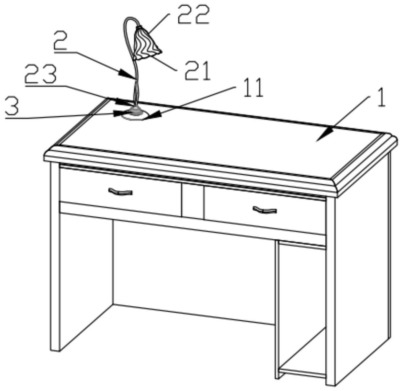 一种智能办公家具