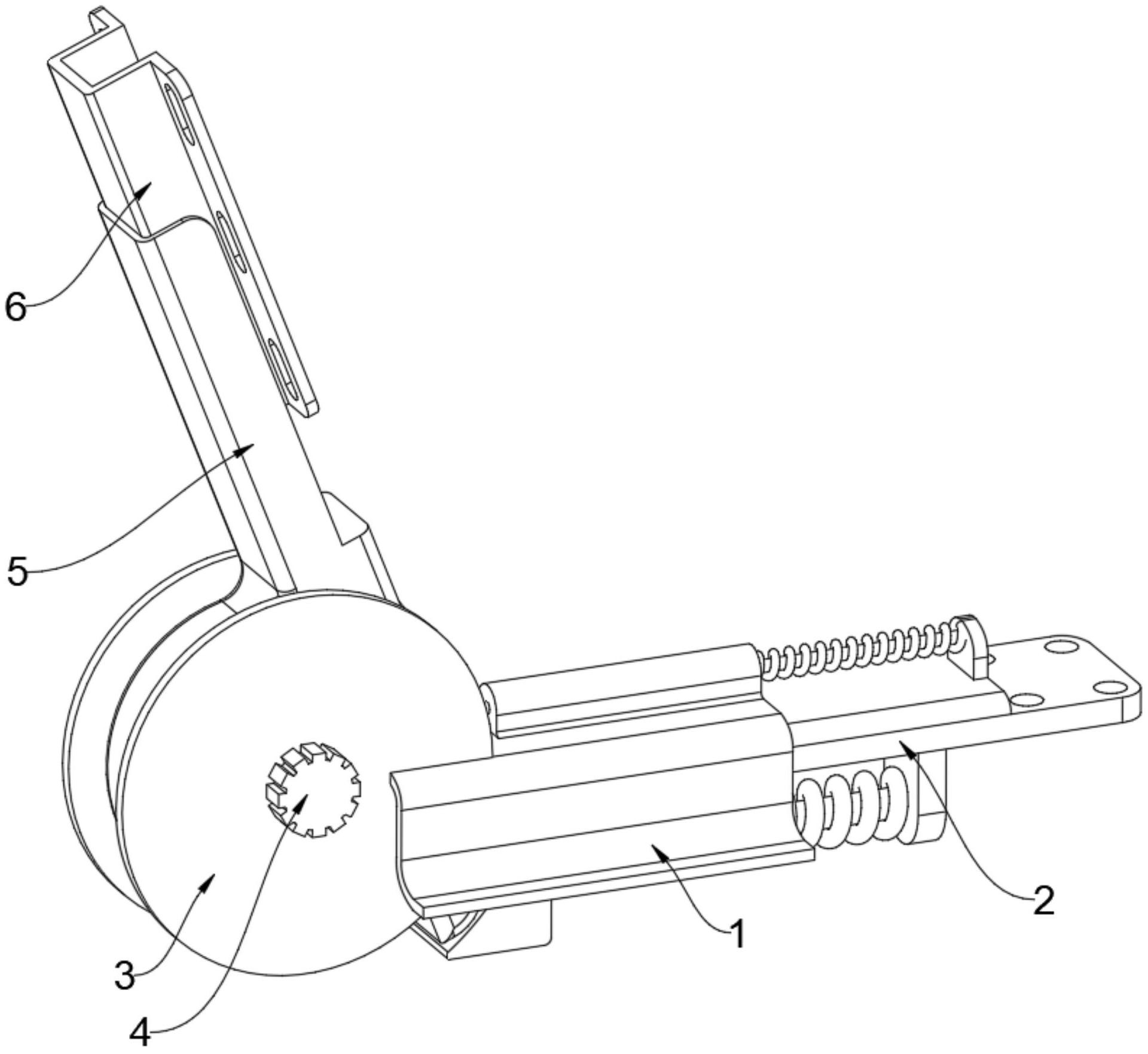 cn213370954u_一种用于座椅底盘的椅背翘板锁定机构有效