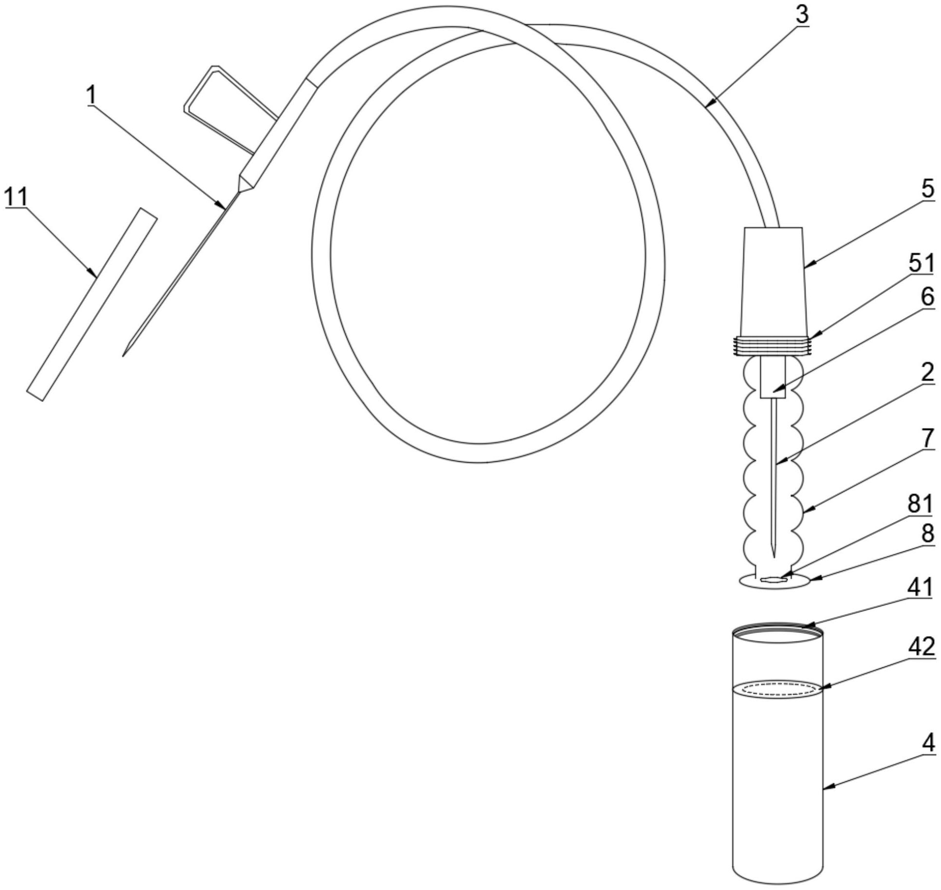 cn213372020u_一種便於操作的採血針裝置有效