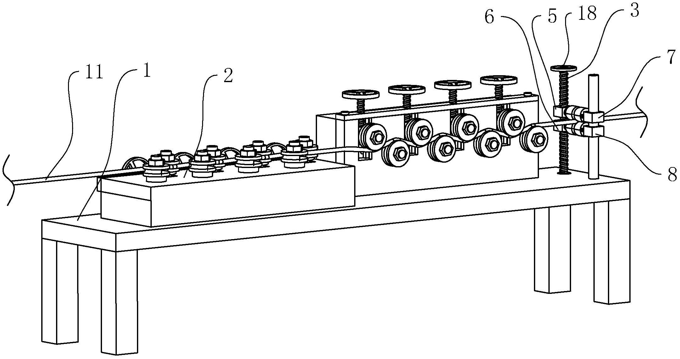 cn213378993u_钢丝绳矫直机有效