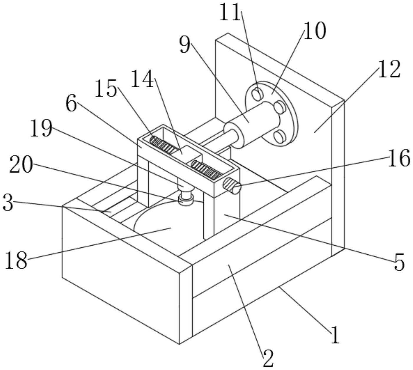 一种雕刻设备用可拆卸的五轴结构