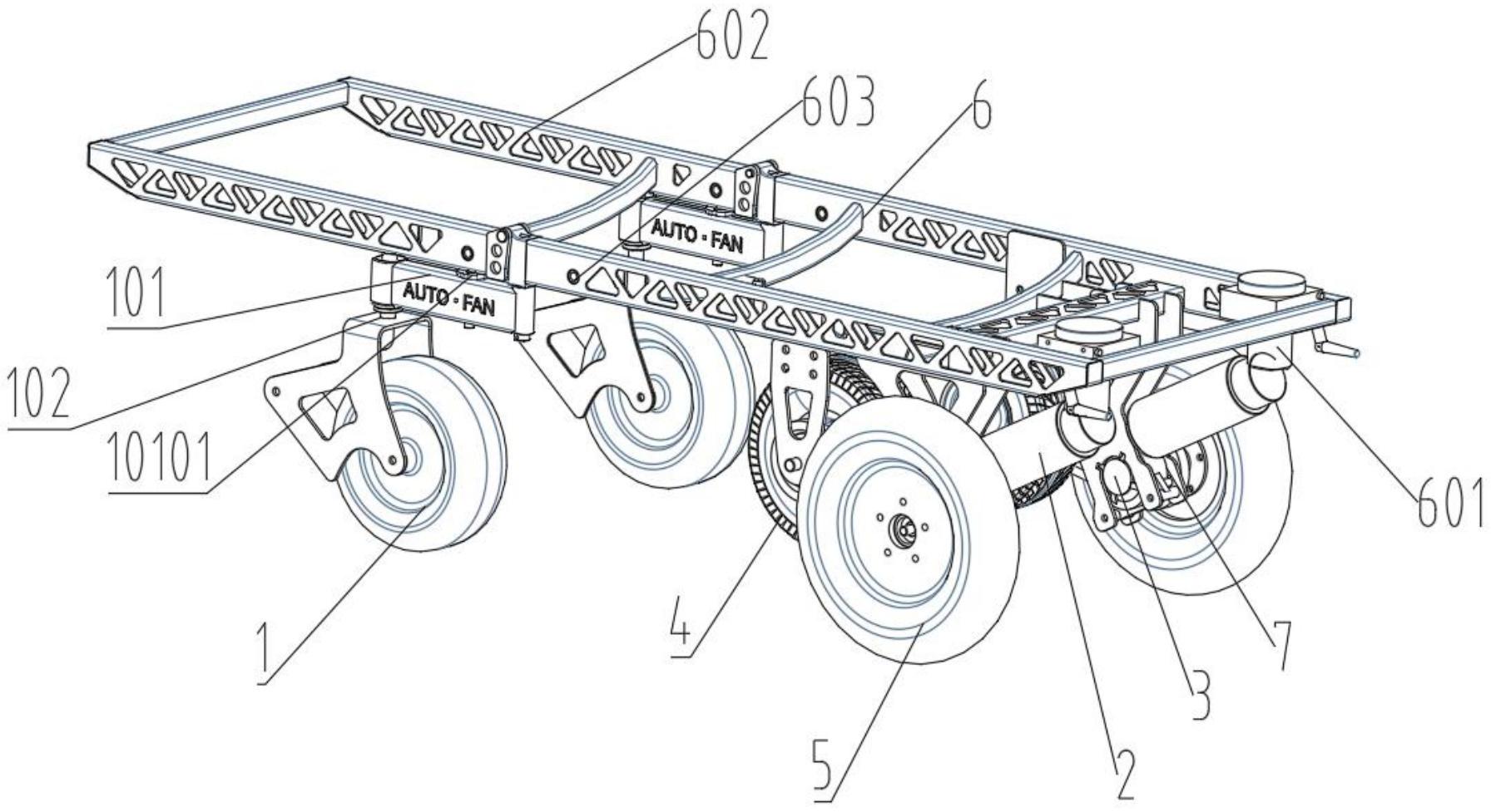 cn213384414u_一种多功能物流转运小车有效
