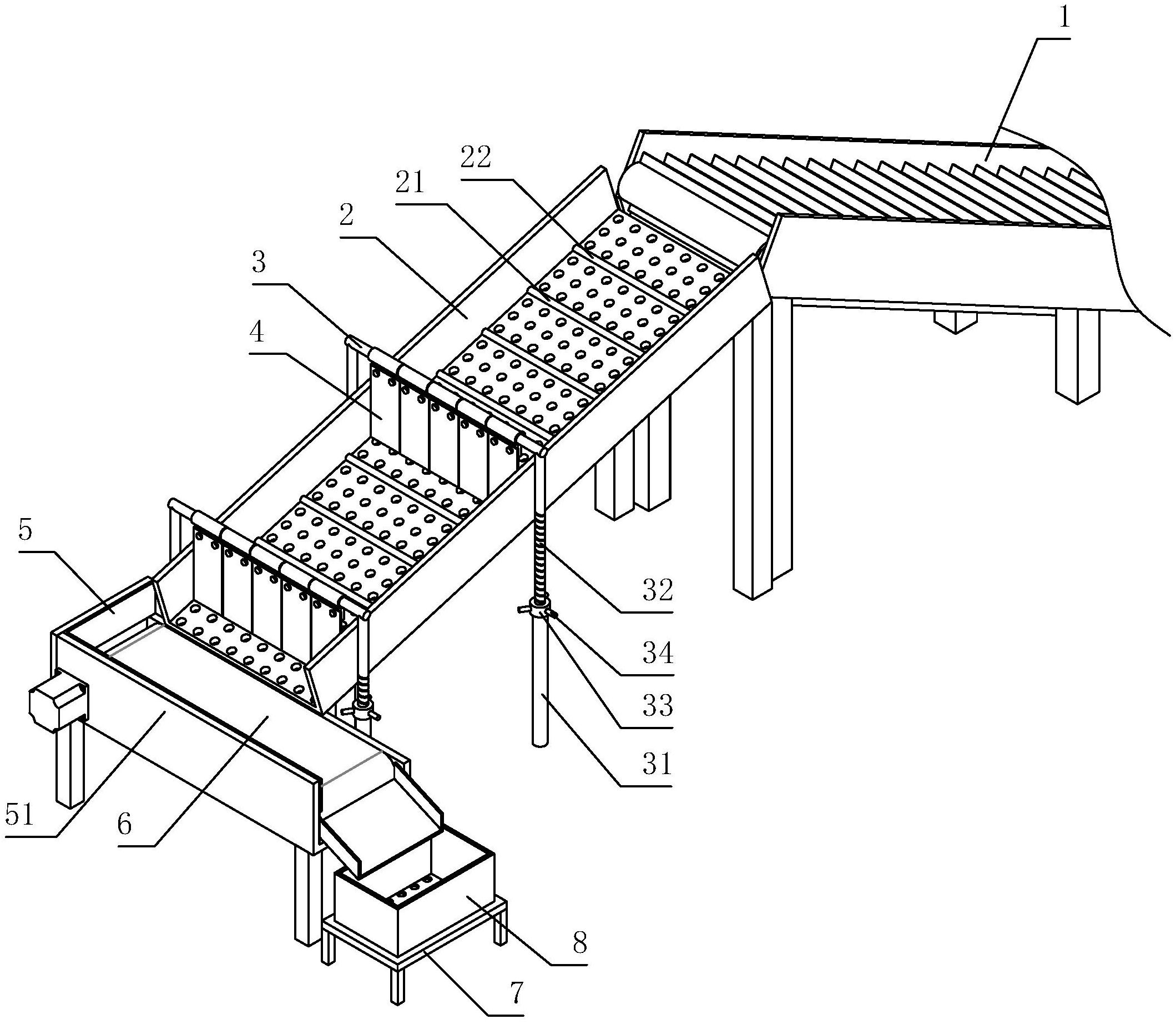 一种下料用缓冲装置