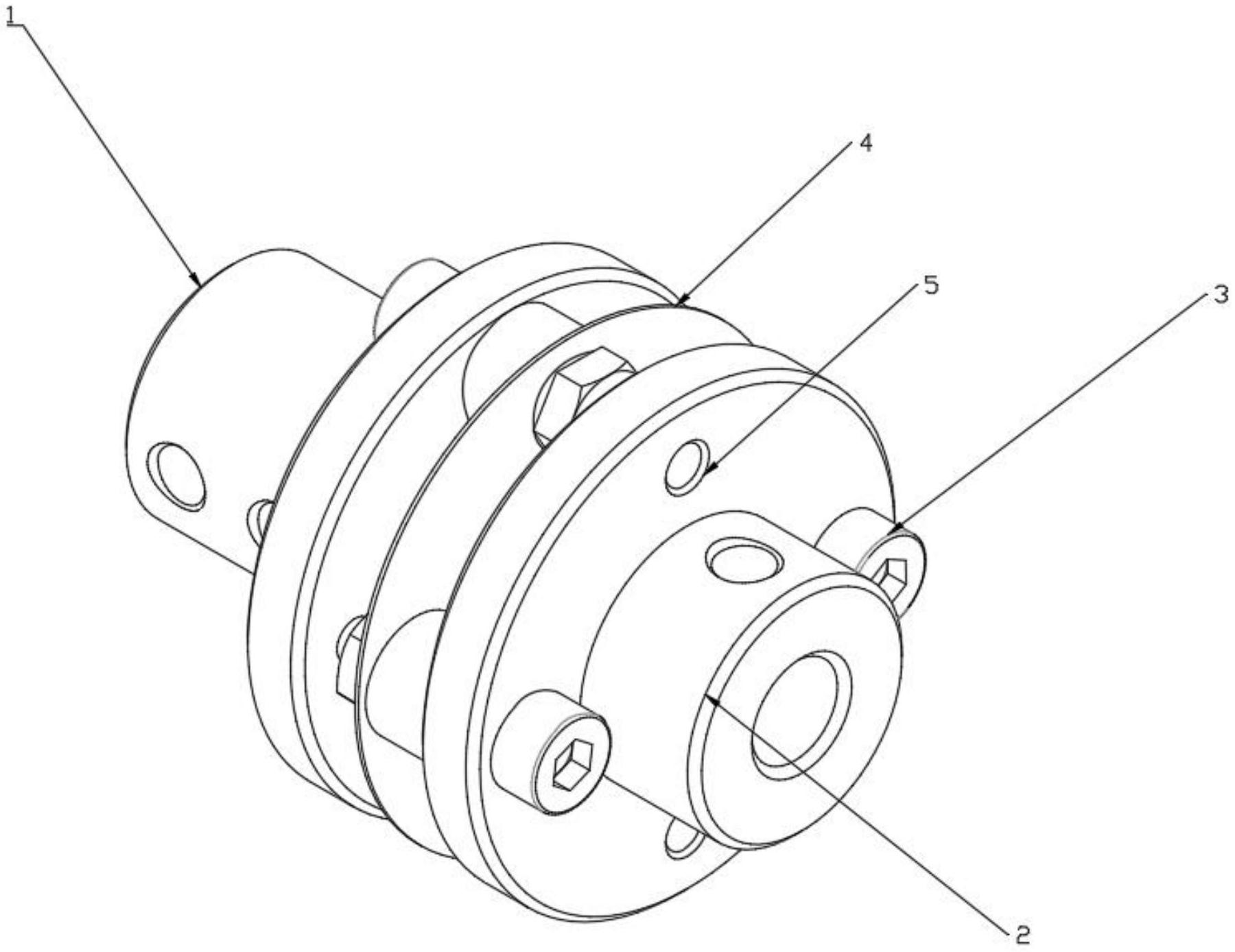 cn213393219u_一种用于减速箱的挠性联轴器有效