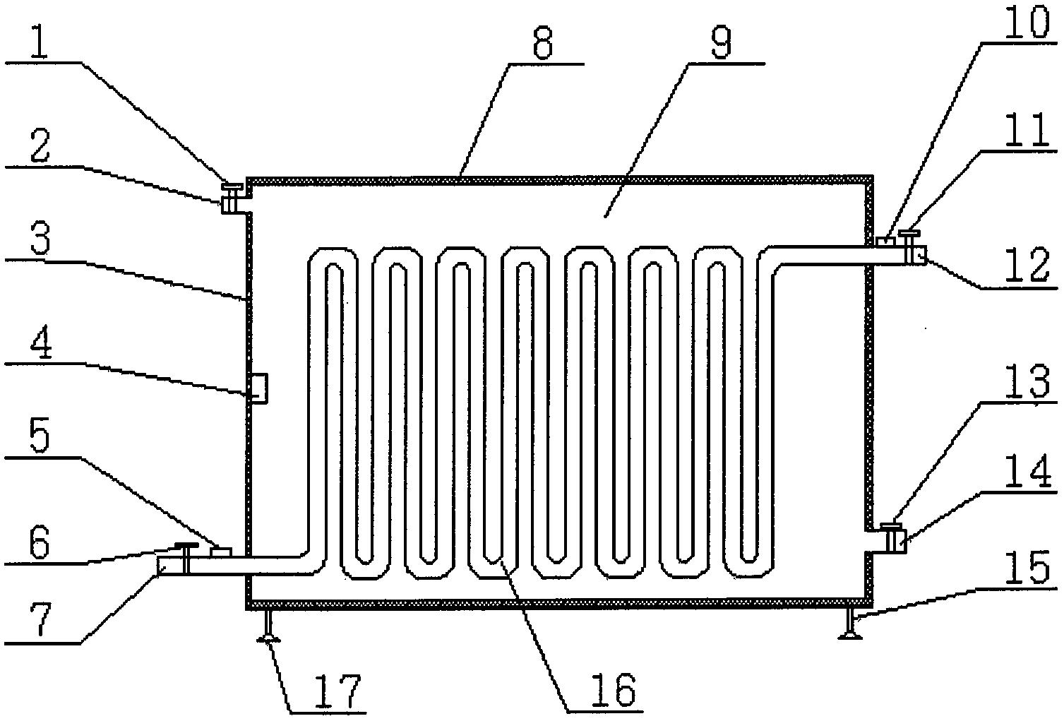 cn213394597u_一种调压式lng水浴汽化器有效